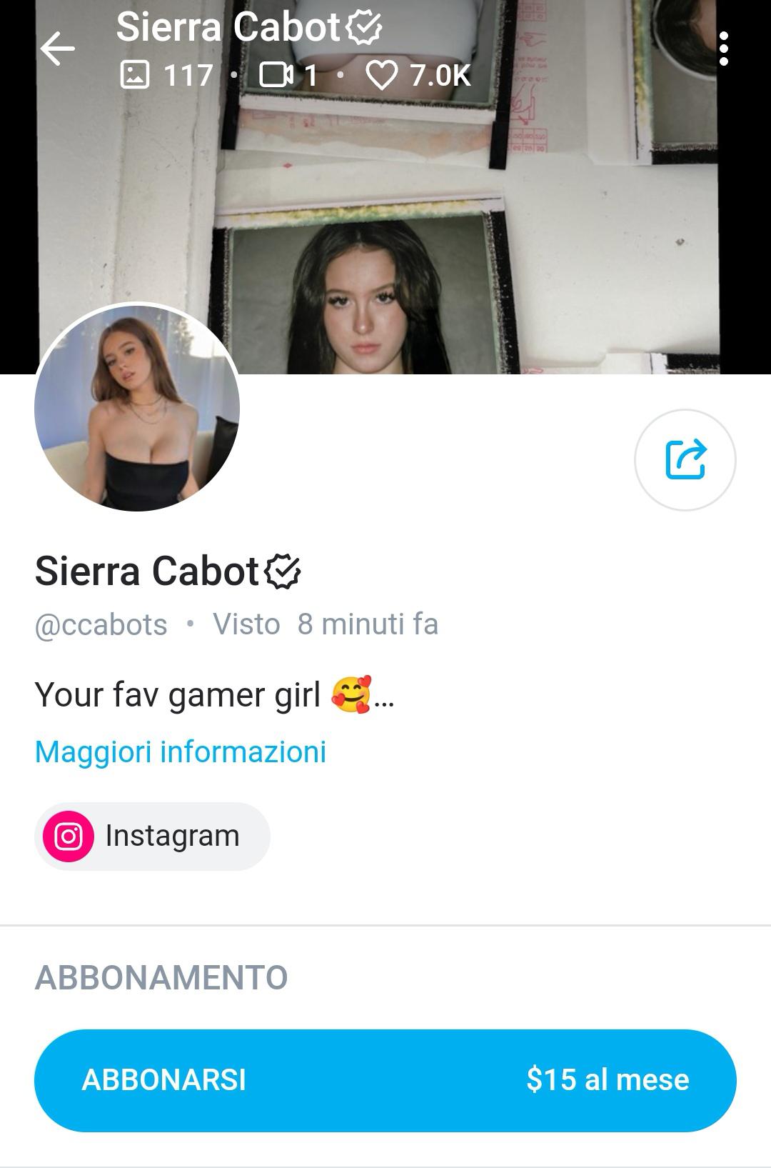 Sierra cabot : Solofun171