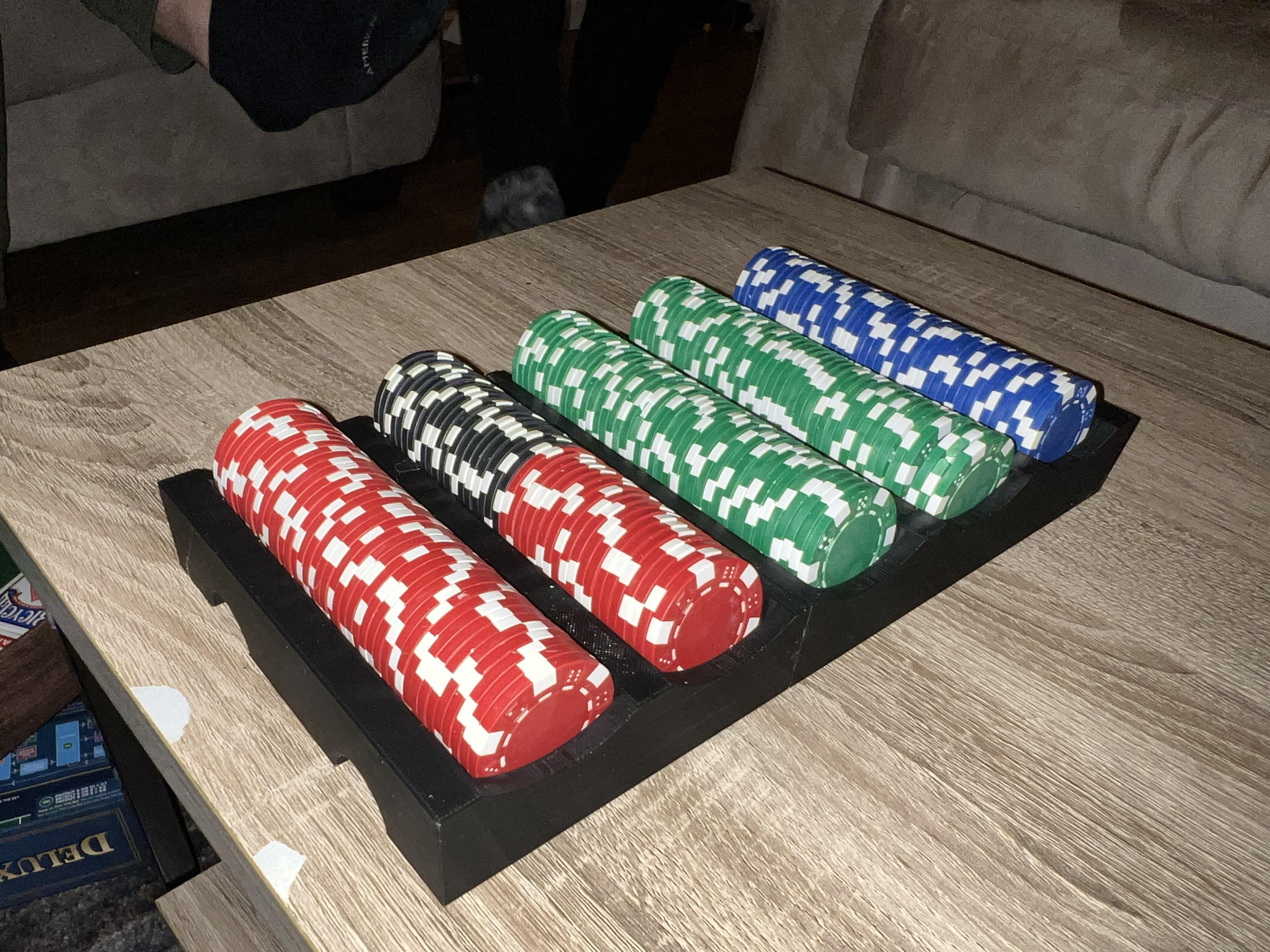 Poker chip holder r/functionalprint