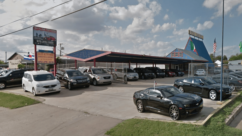 Skyline Motors in Garland definitely used to be a Whataburger r/Dallas