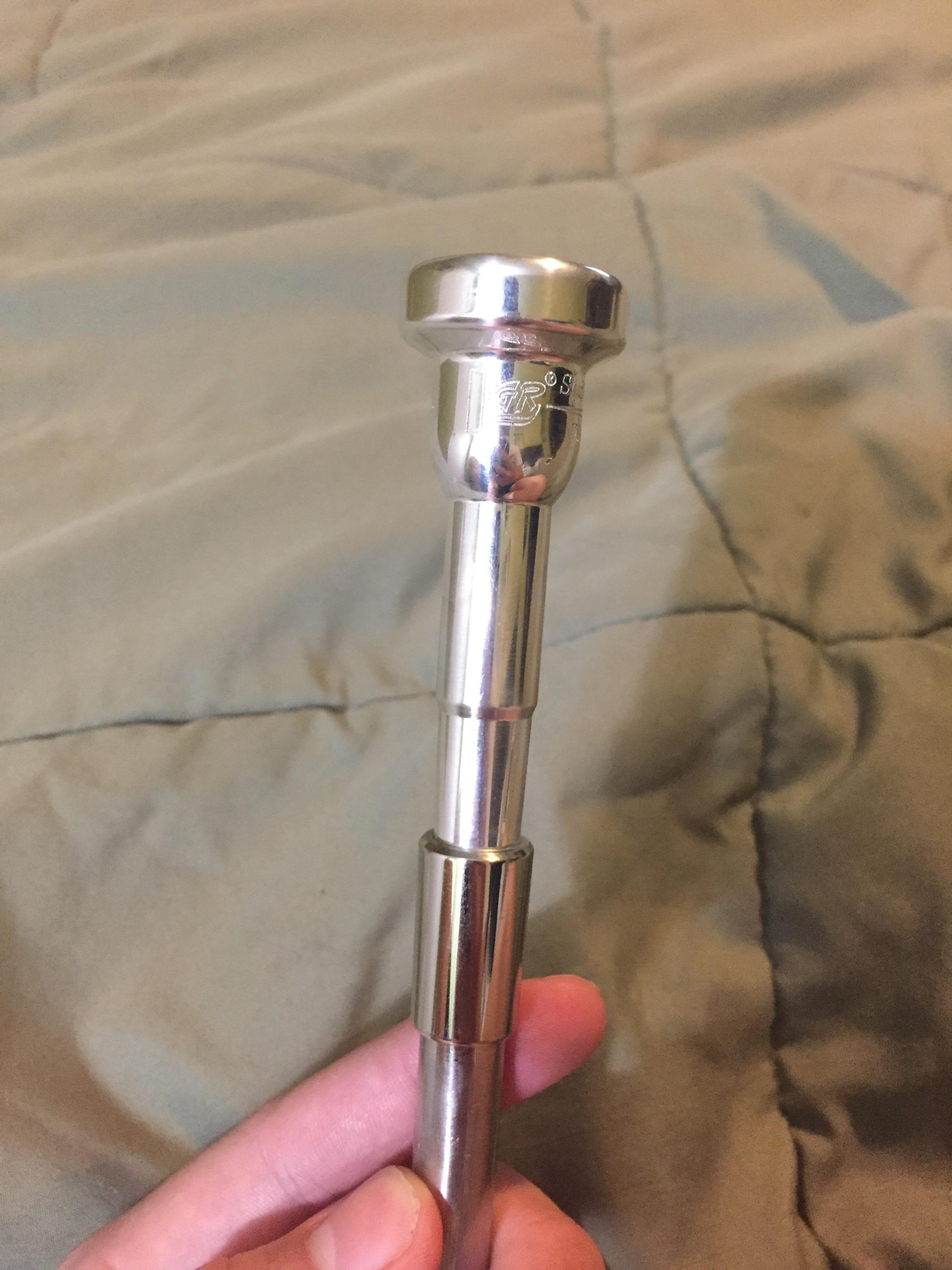 Mouthpiece got stuck in flugelhorn tuning slide, I’ve tried everything
