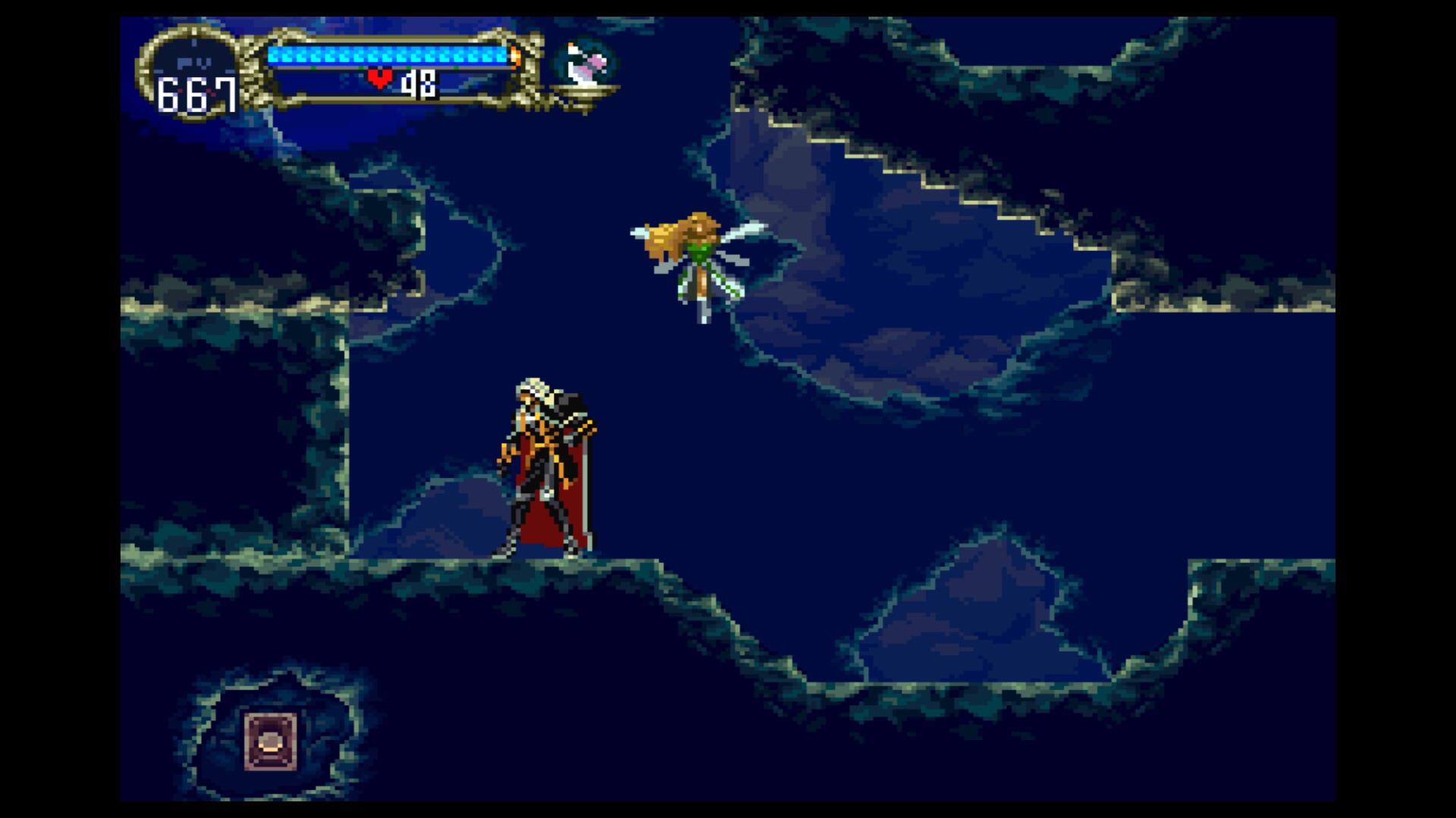 SOTN How do I open that door in the inverted castle? r/castlevania