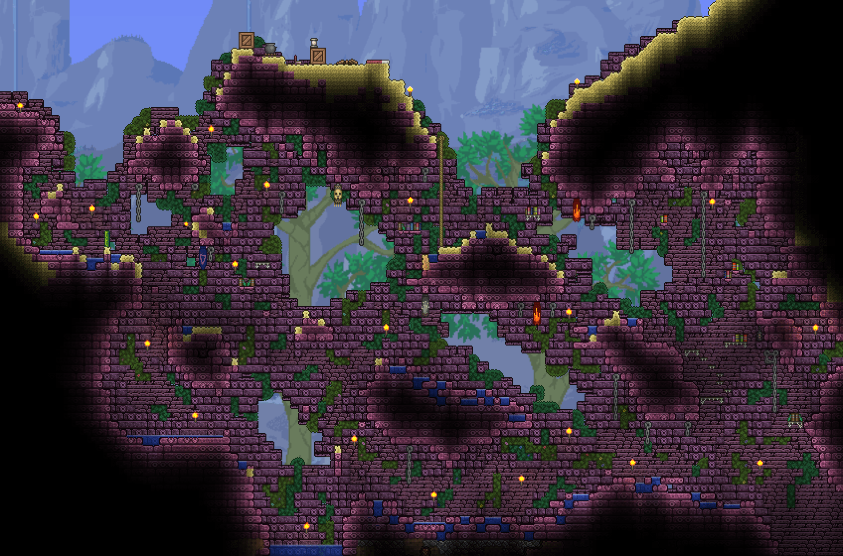My Friend and I revamped our Dungeon during Quarantine r/Terraria