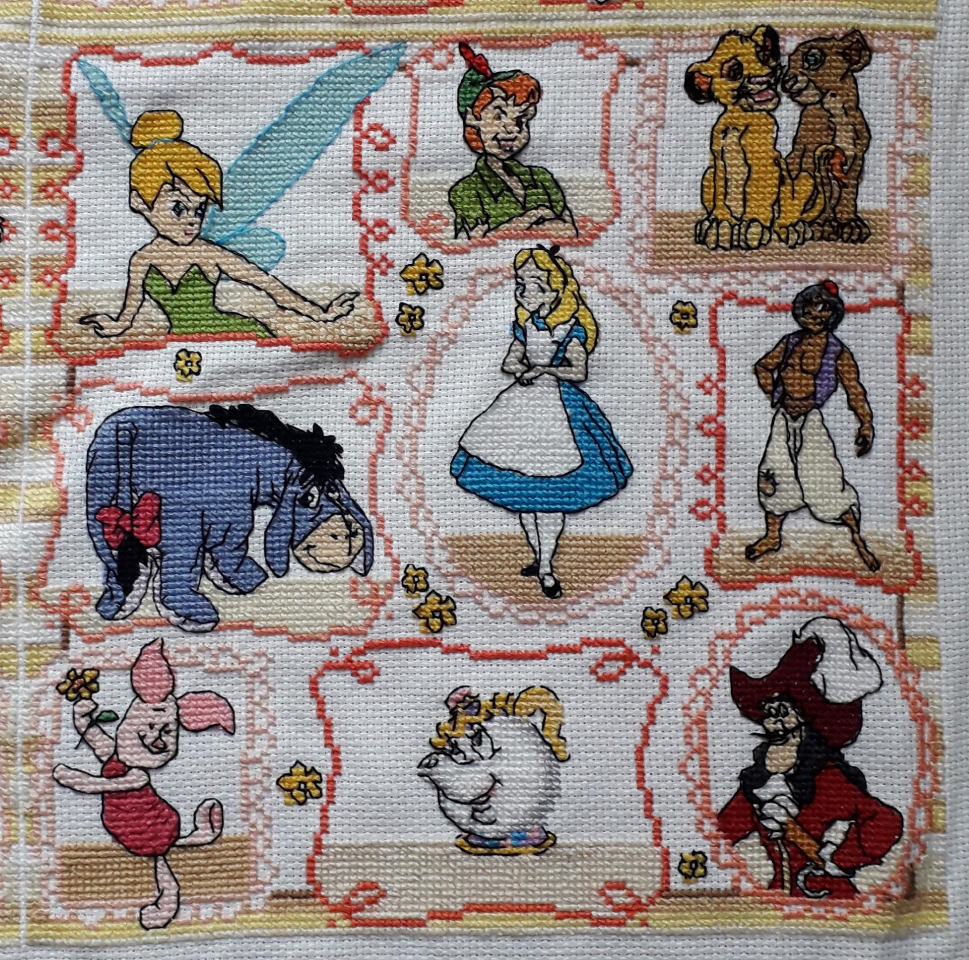 [FO] Hachette Partwork's Disney Cross Stitch. Part 4/5 finished r