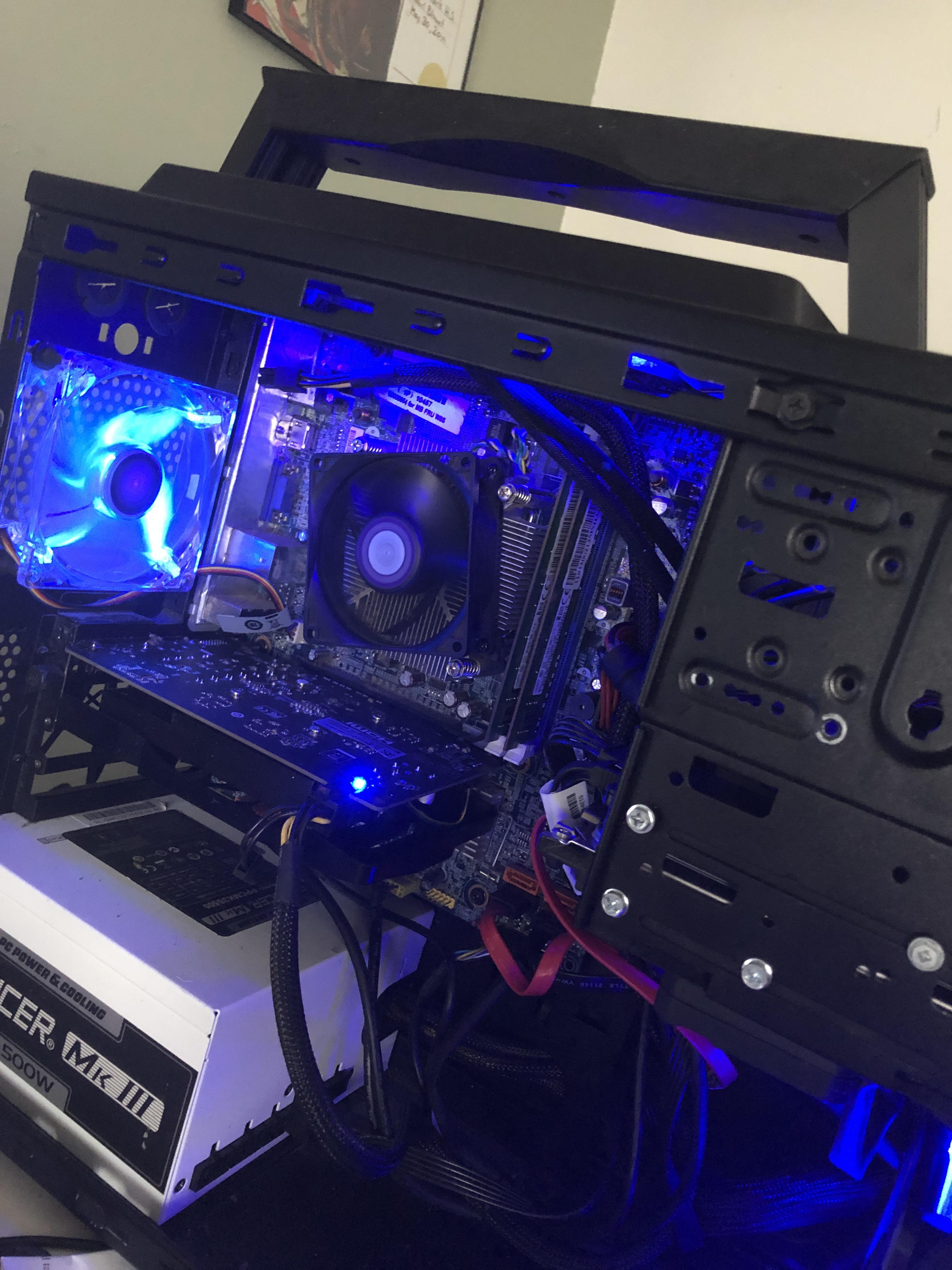 First Pc build for only 100 comment for specs. (Be warned