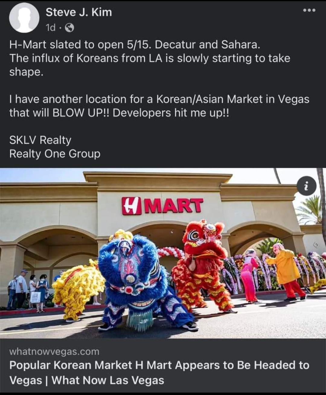 HMart Opening on 5/15!!! r/vegaslocals