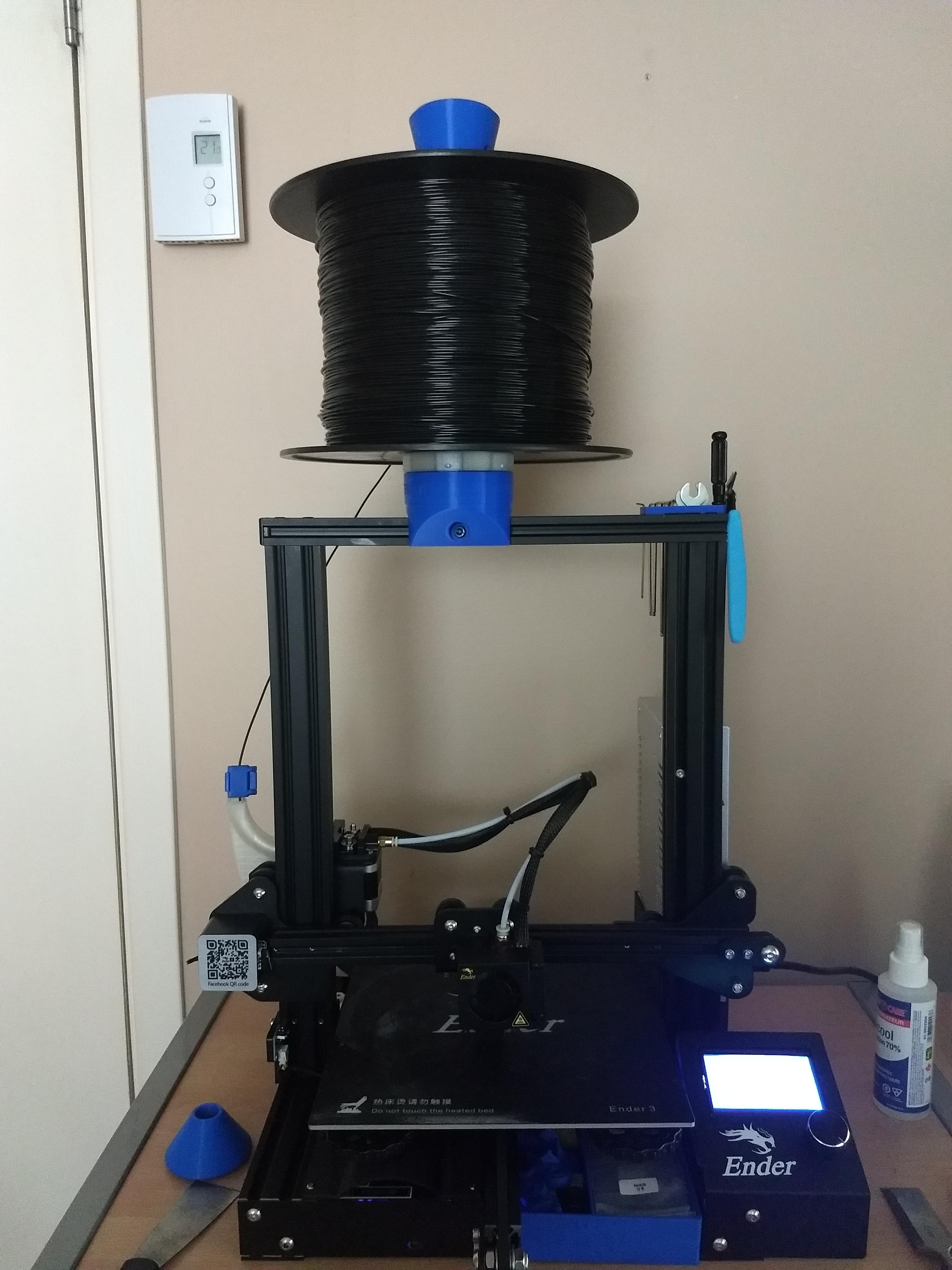 3Kg spool on Ender 3 r/3Dprinting
