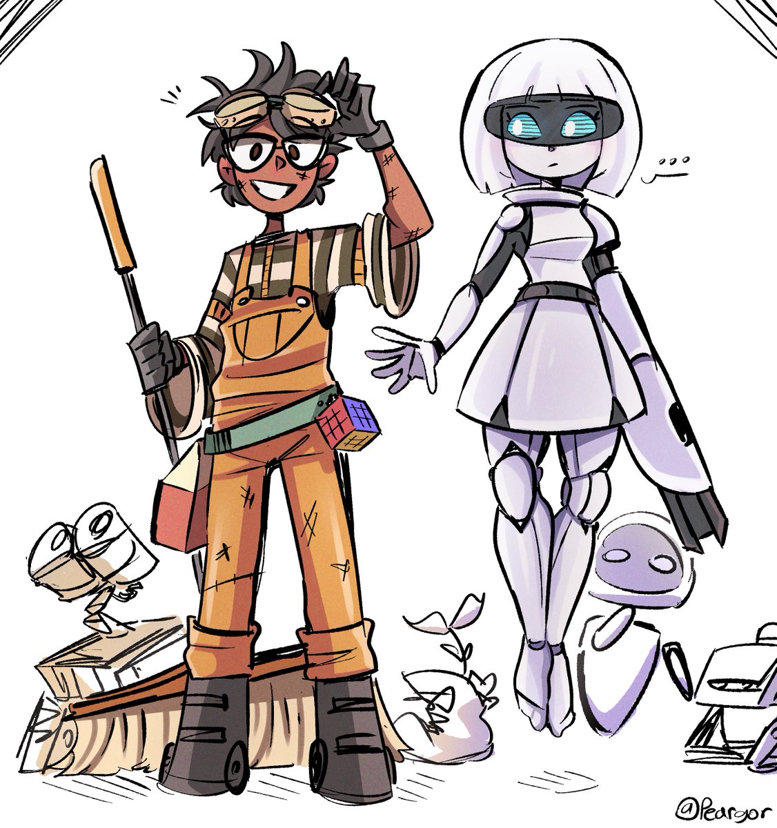 Wall E Human Version