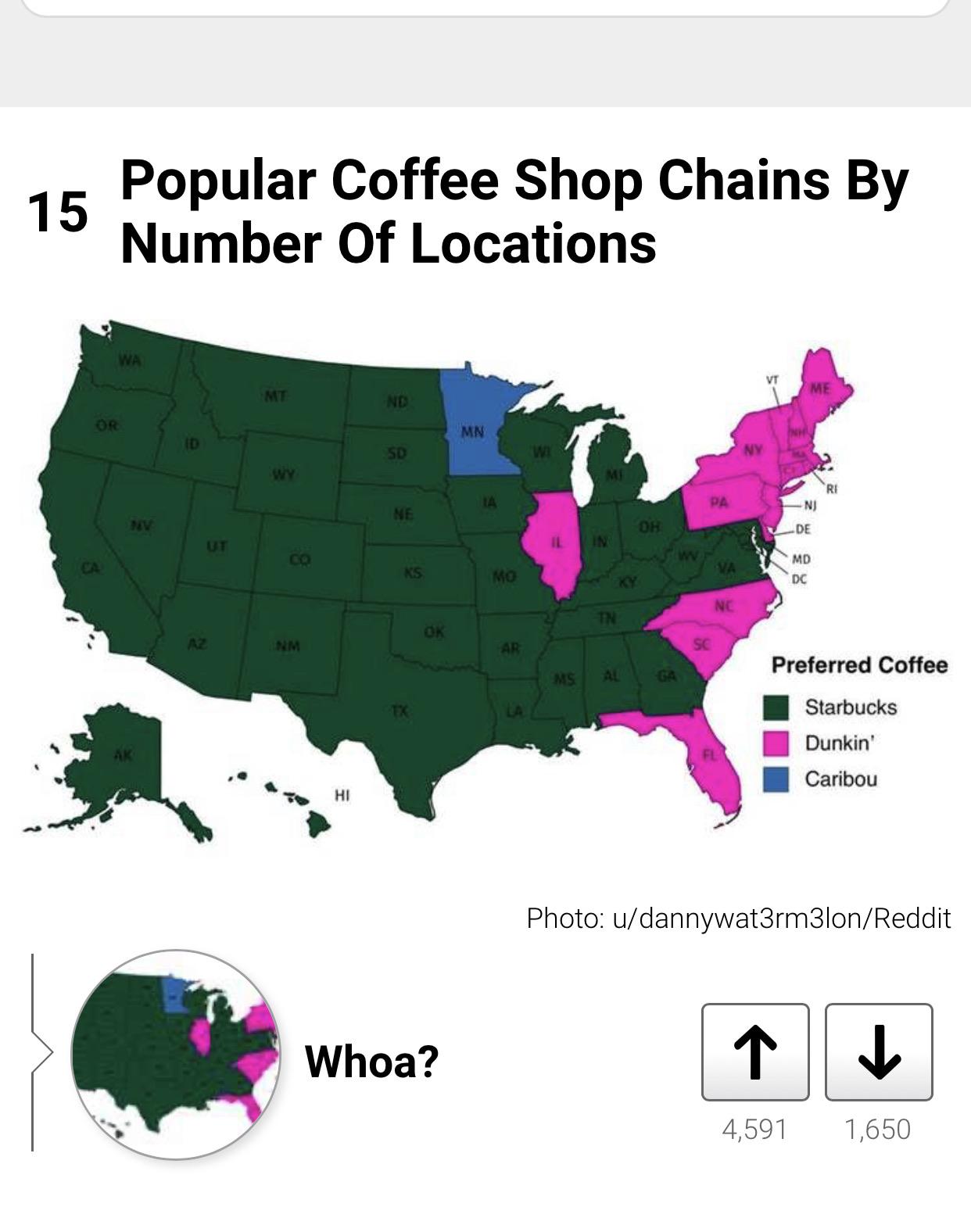 Coffee Map! r/minnesota