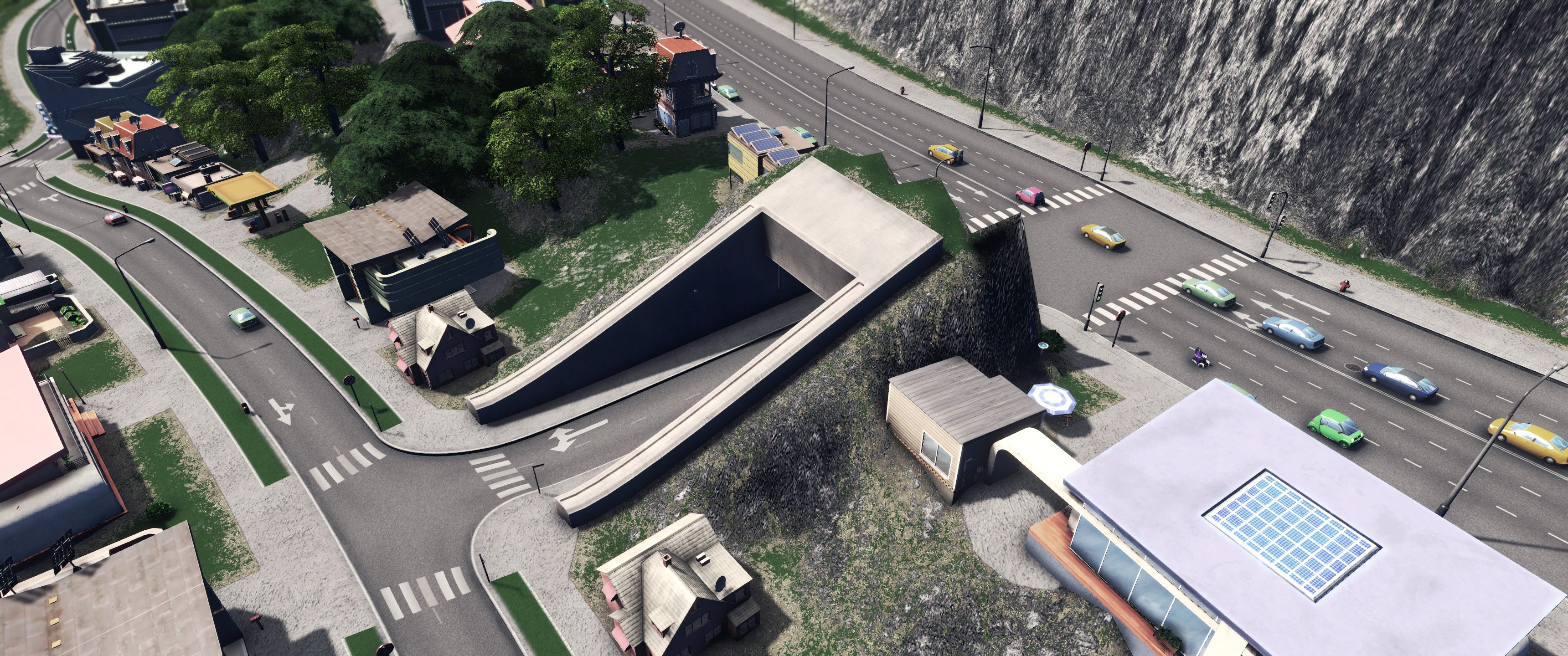 Worlds Shortest Tunnel r/CitiesSkylines