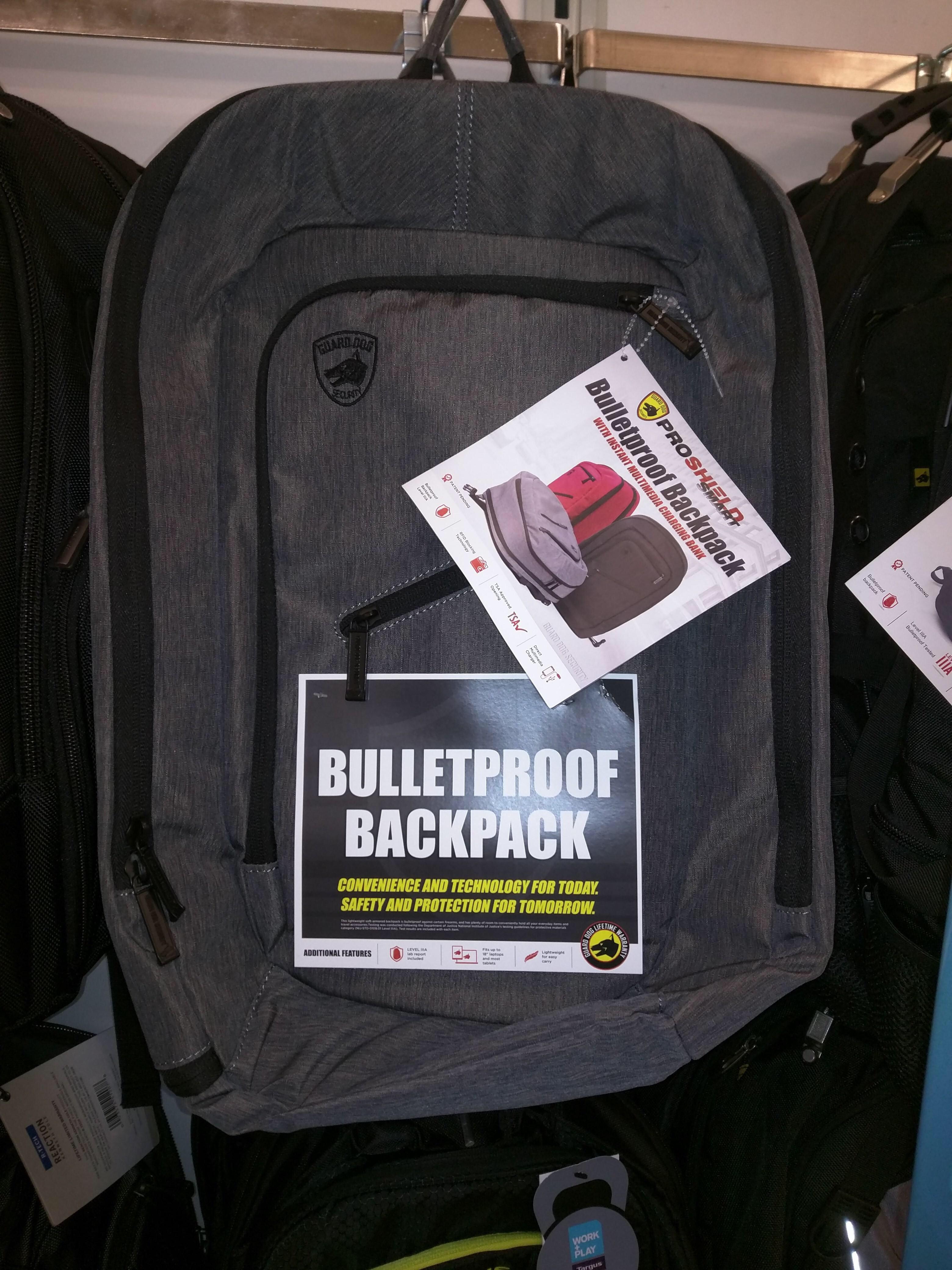 Bulletproof Backpack +5 Ranged Def