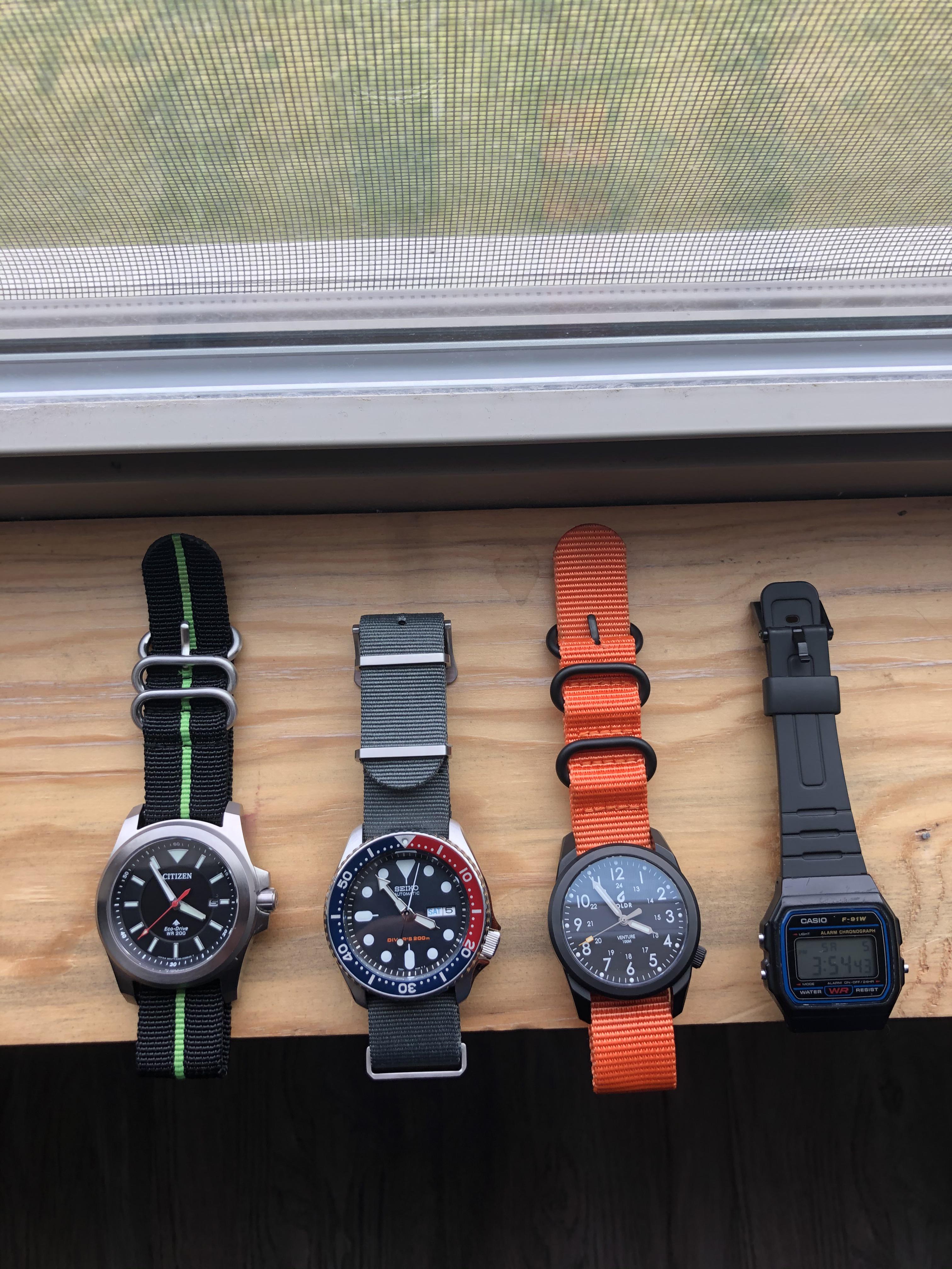 [SOTC] My budget tool watch collection! r/Watches