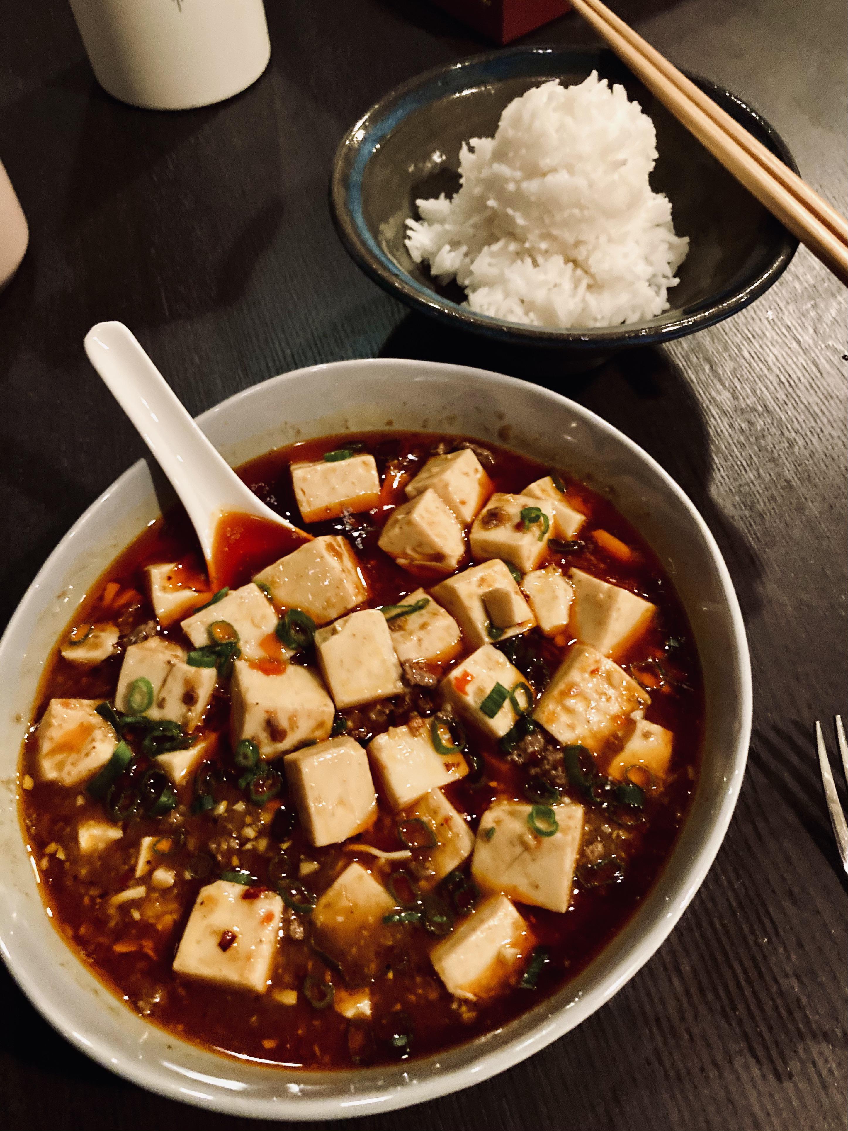 Mapo Tofu for the second night in a row fine by me! seriouseats