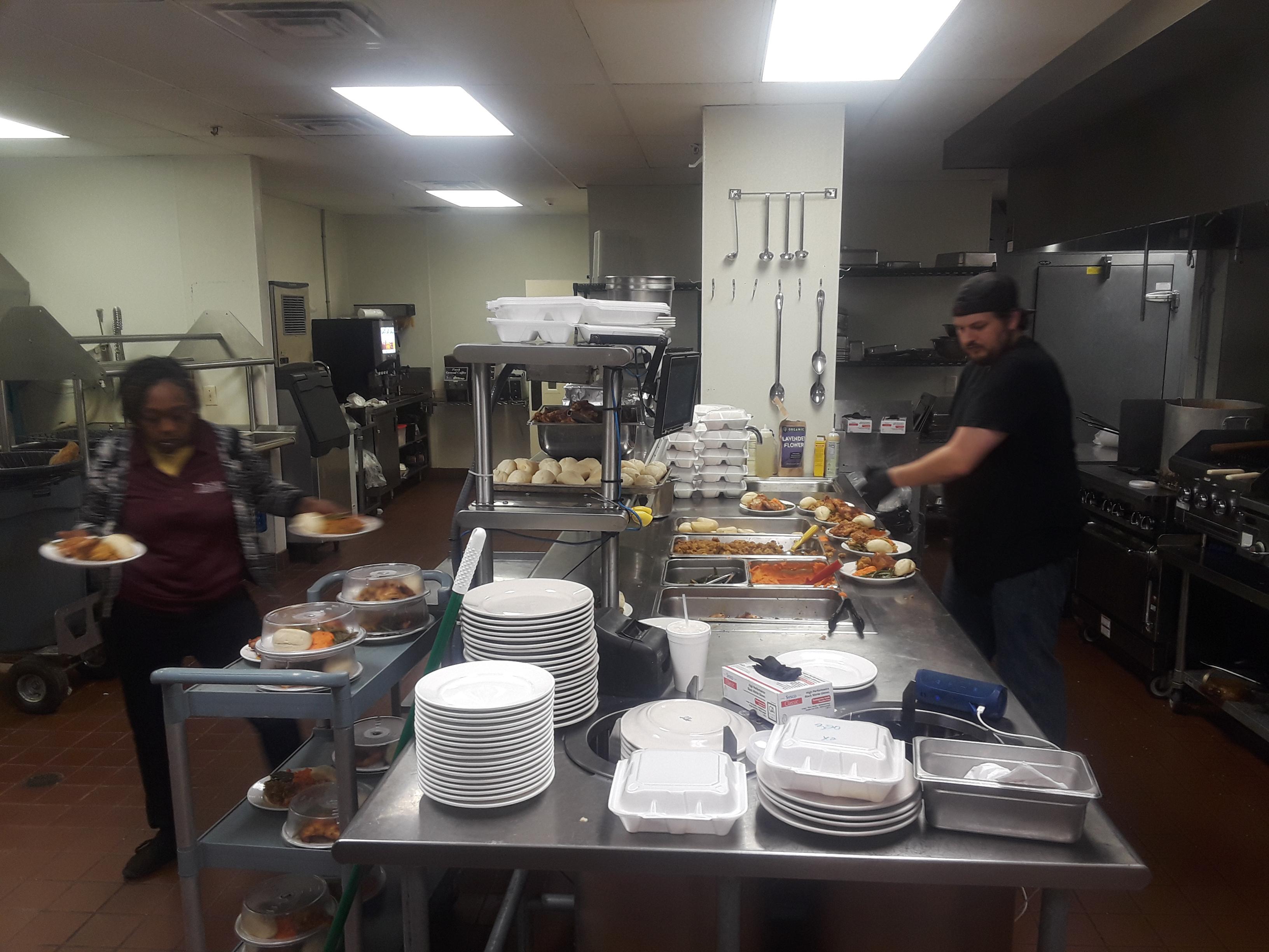 My crew feeding 200+ seniors 3x a day. I dont know what I would do