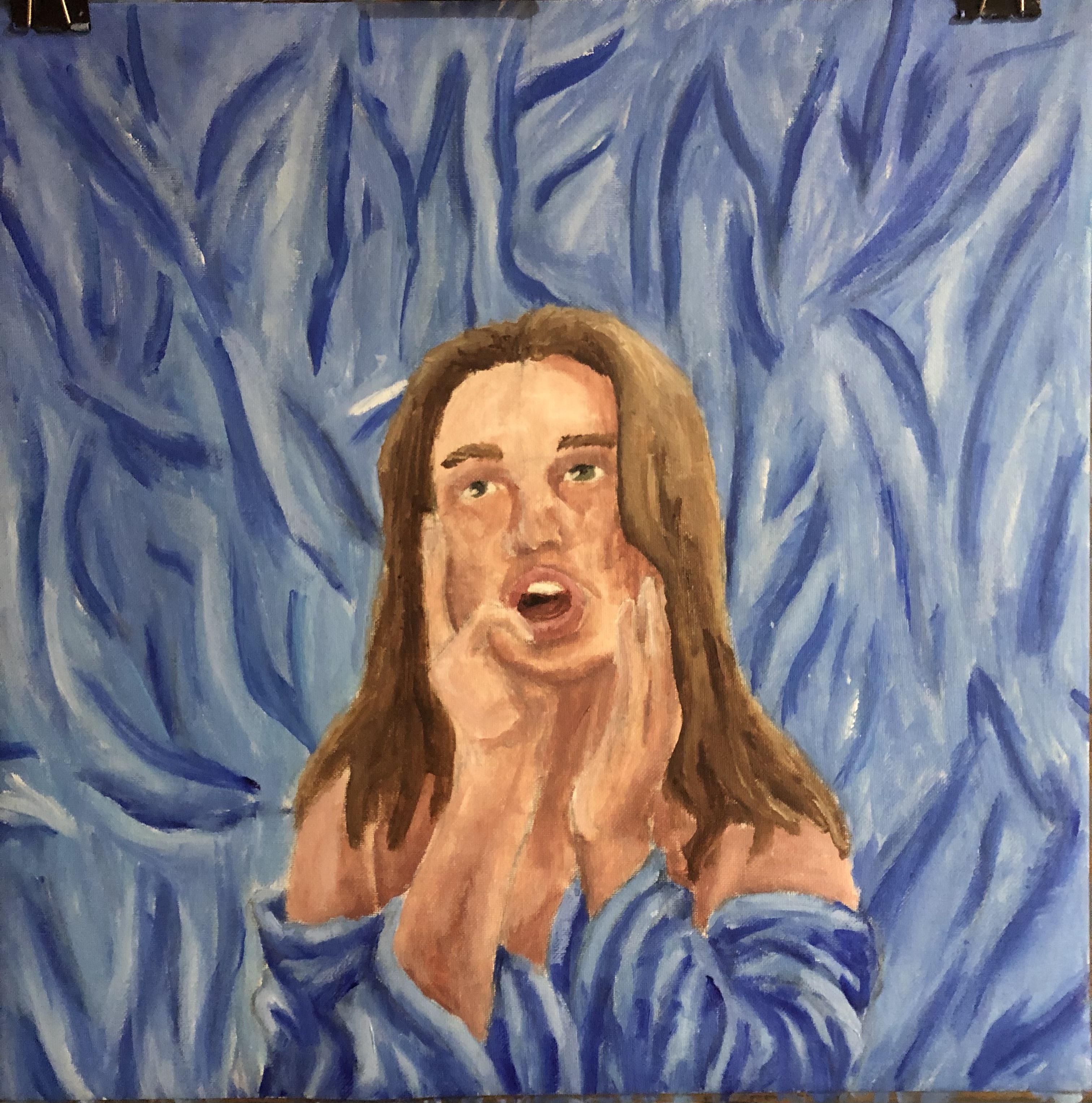 Desire, me, oil paint, 2021 r/Art
