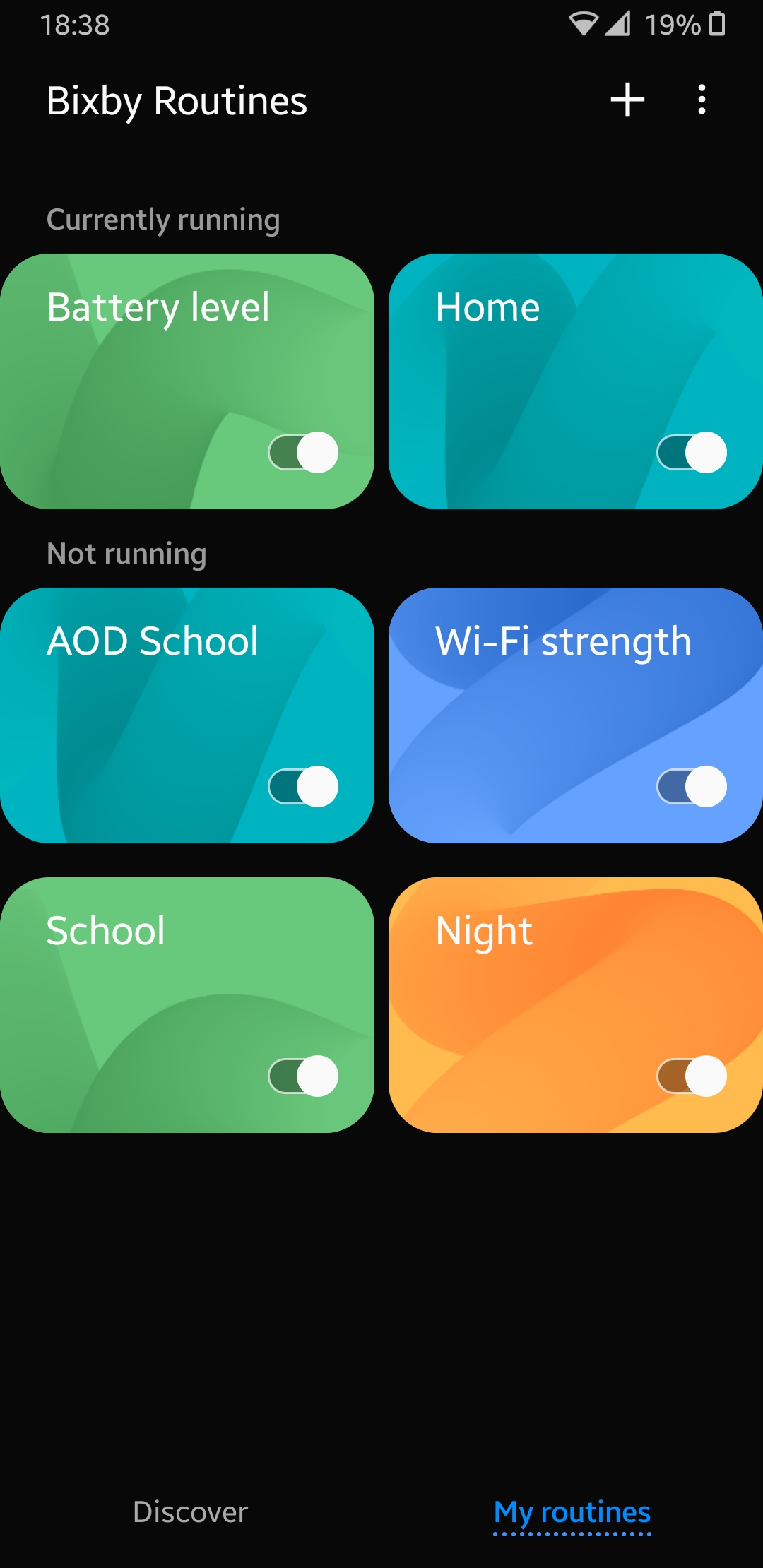 Bixby routines is amazing. I first thought that bixby routines was