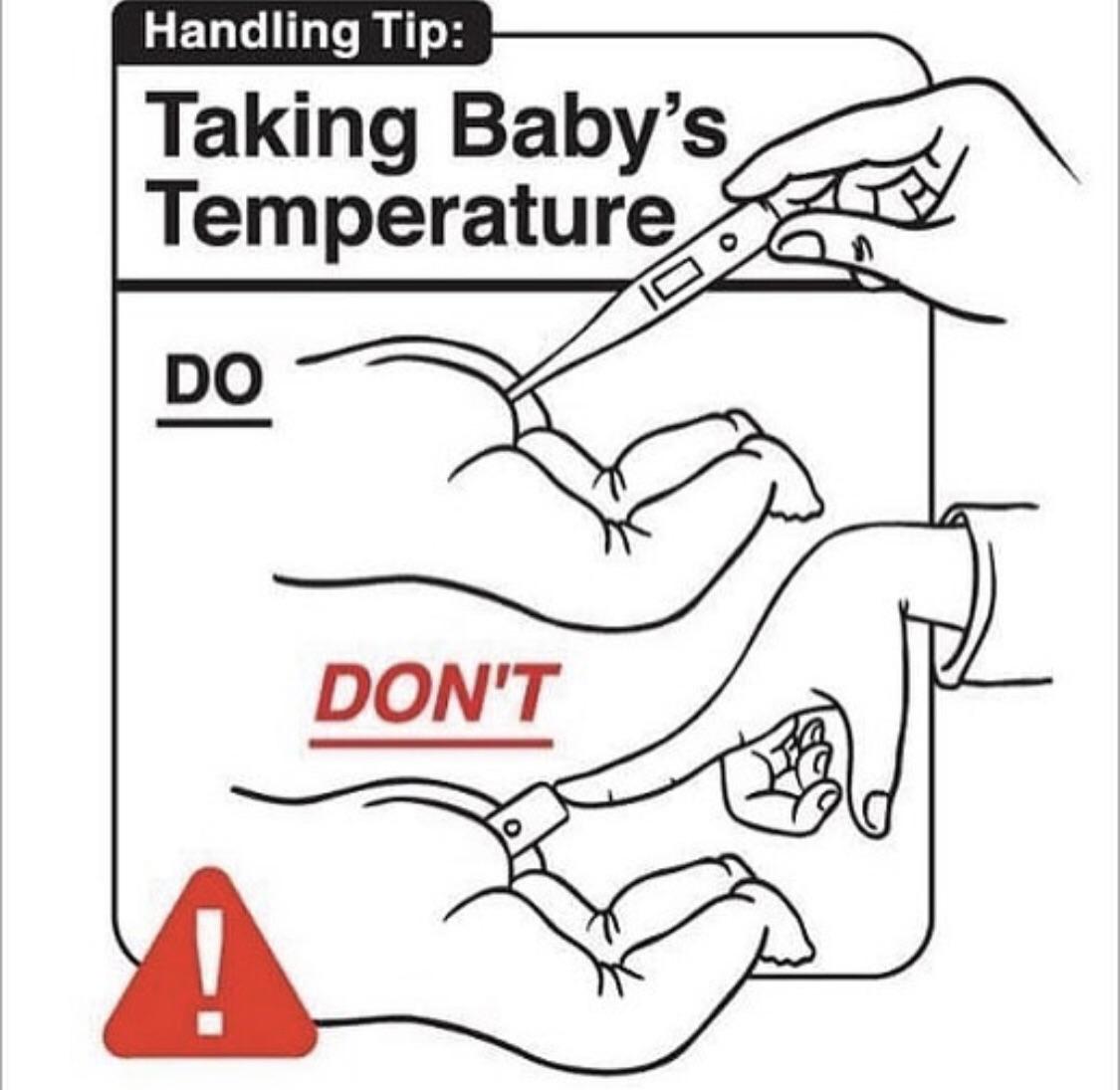 Taking the babies temperature r/memes