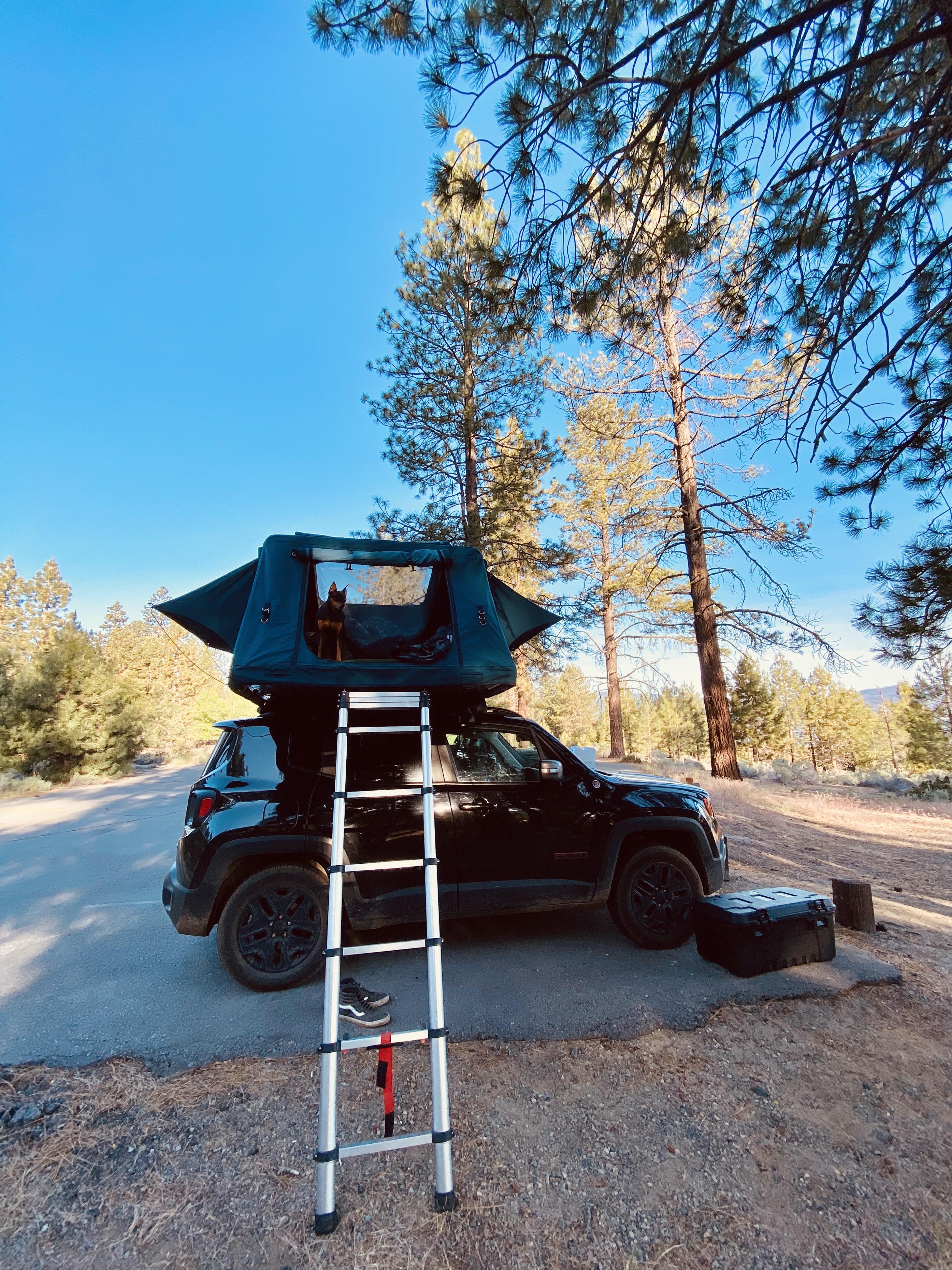 Just returned from a roof tent road trip PDX to Lake Tahoe. This was at