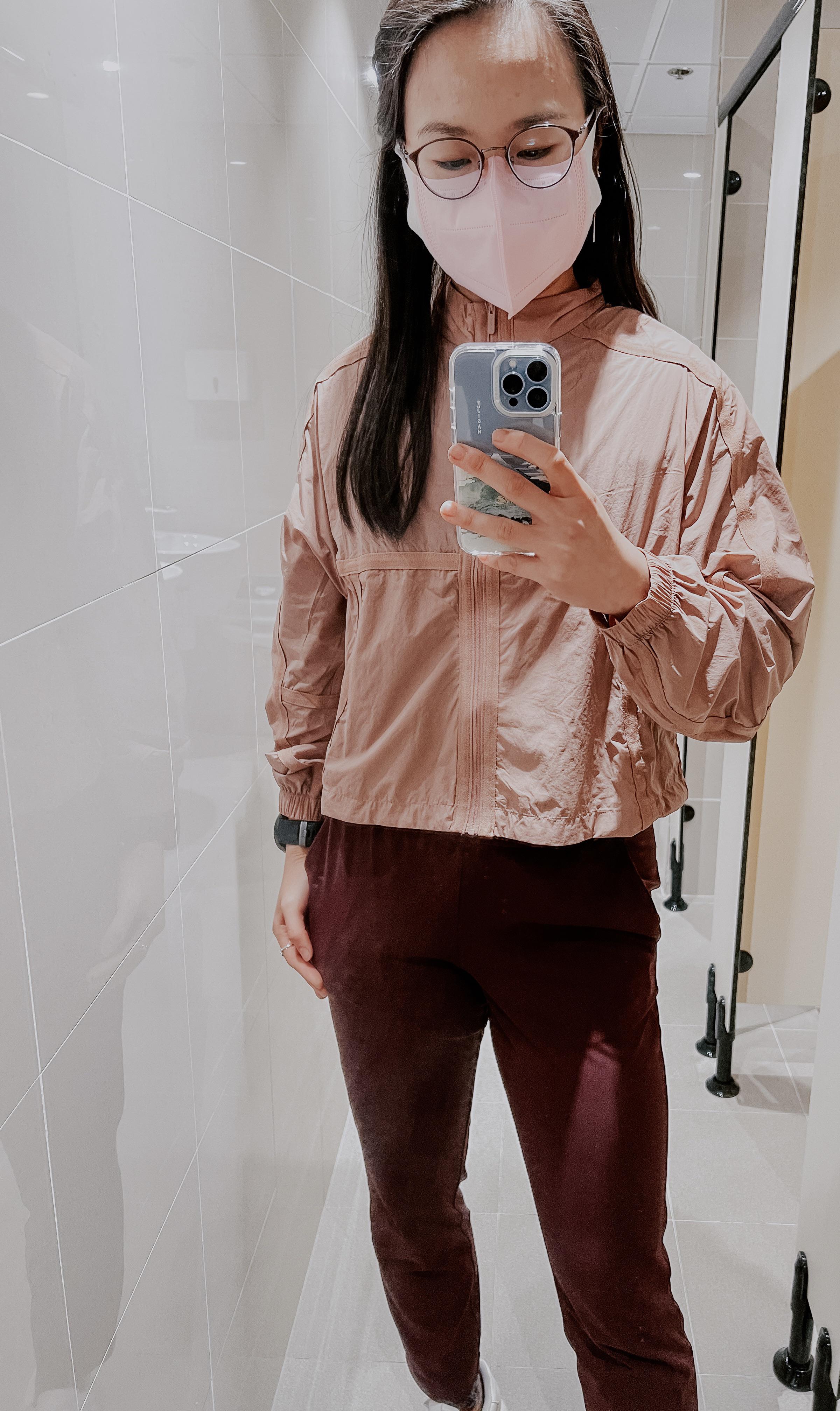 Work outfit of today Slip In the Moment Short Jacket (chalky rose