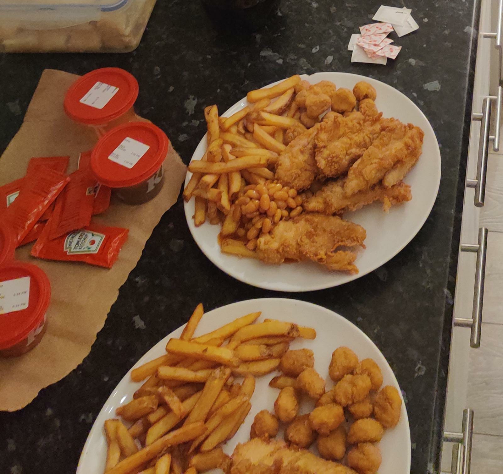 What's your first thought about friends plate of KFC? (Top) r/kfc