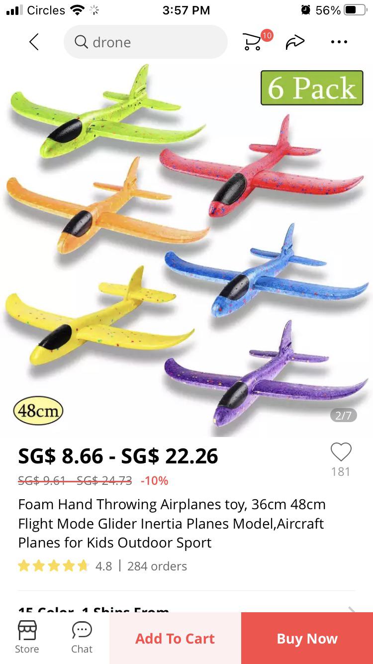 I’m planning to try and use these cheap gliders as a base for an air