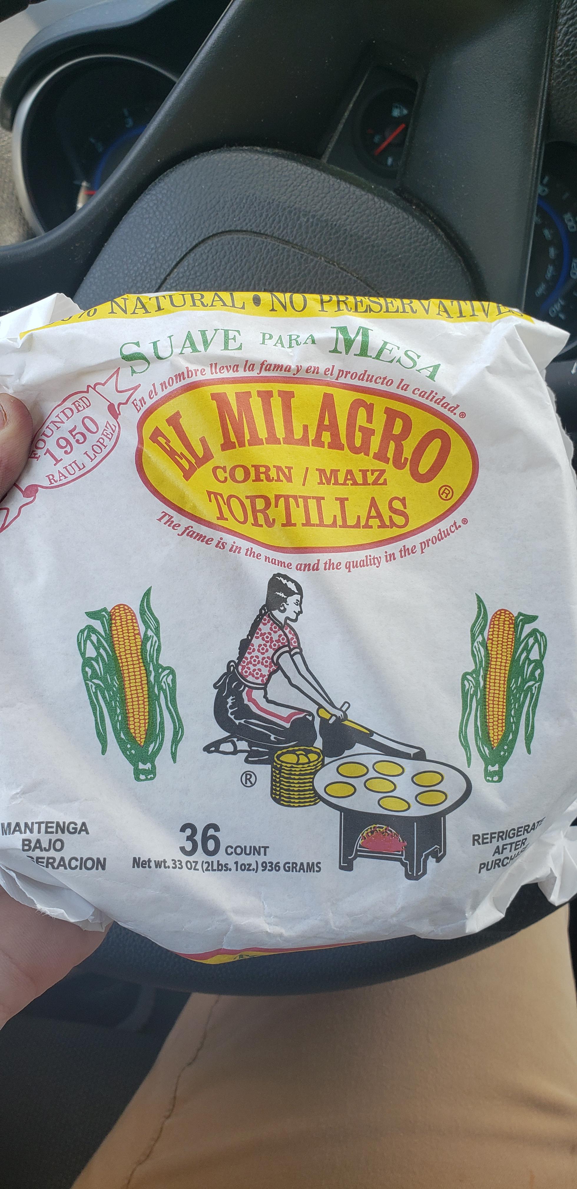 milagro tortillas Reddit post and comment search SocialGrep