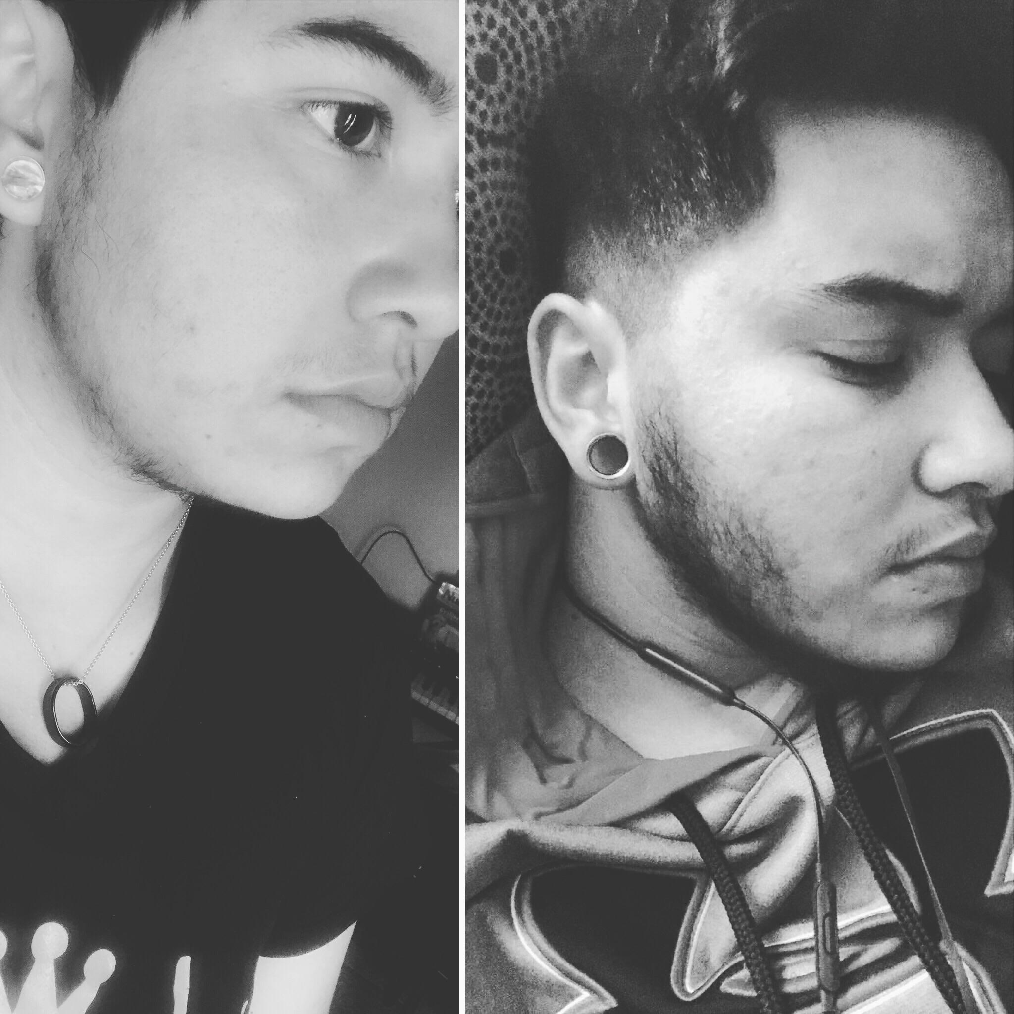 One year facial hair growth difference r/ftm