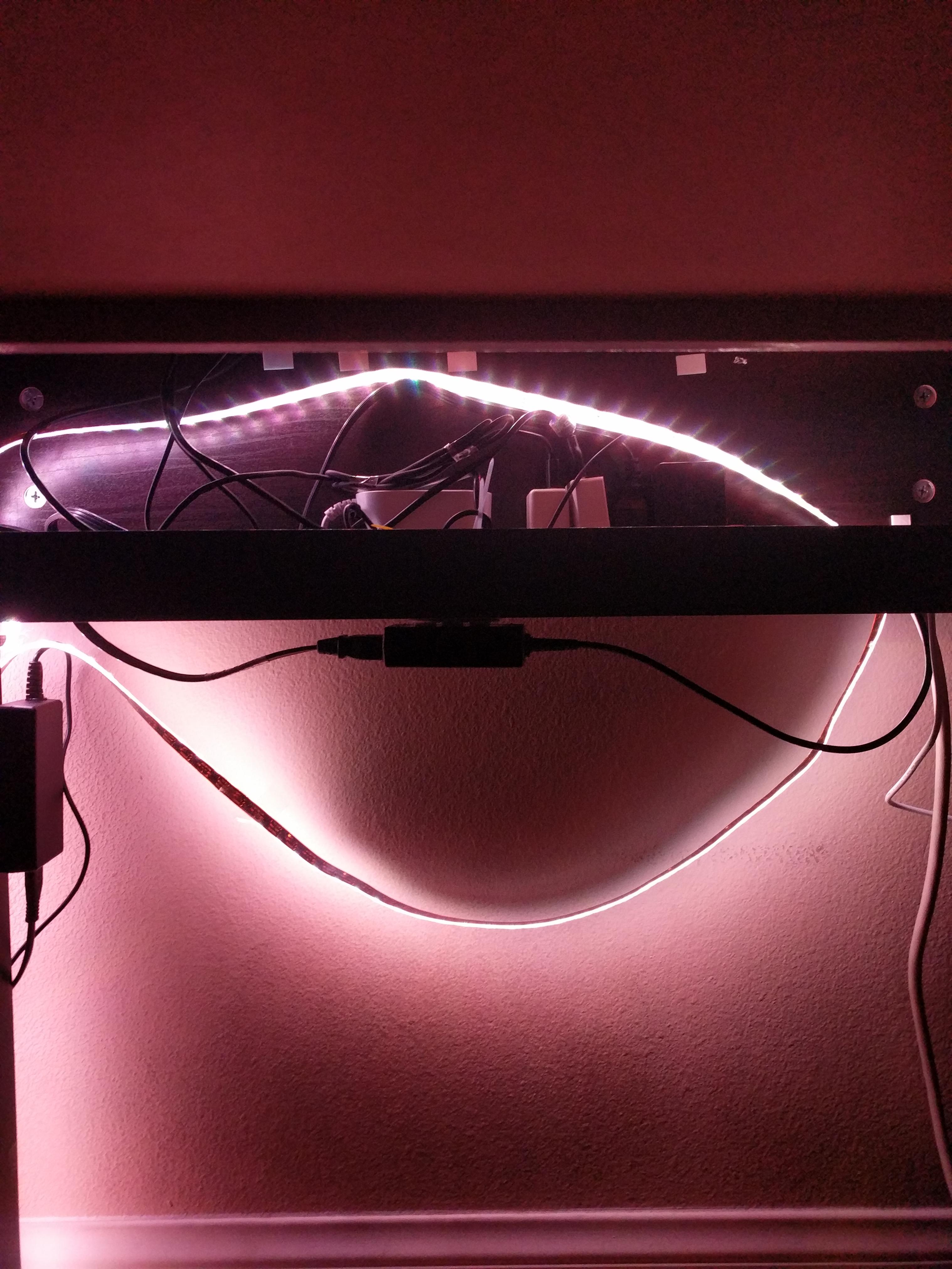 I set up this rgb strip a week ago. I REALLY need help bc it keeps