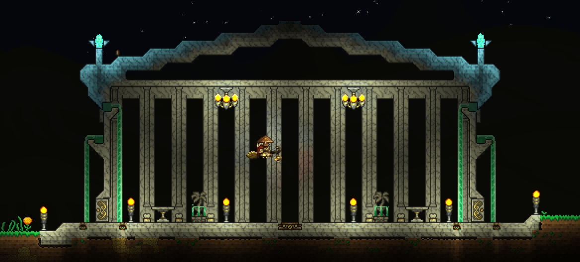 the marble colosseum r/Terraria