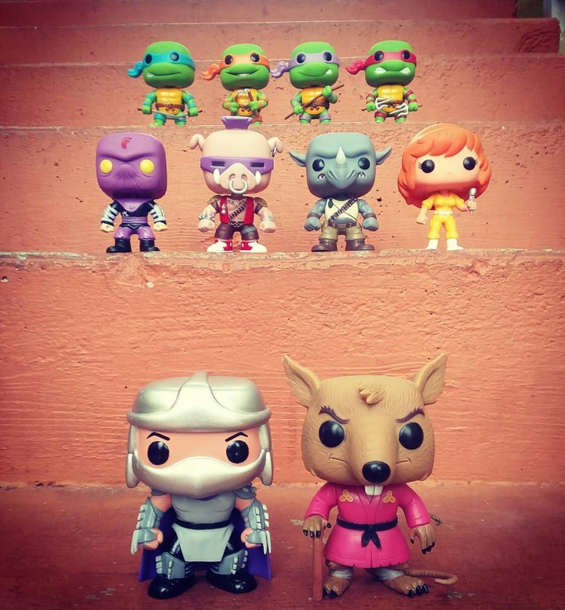 My favorite Pop set! TMNT Funko