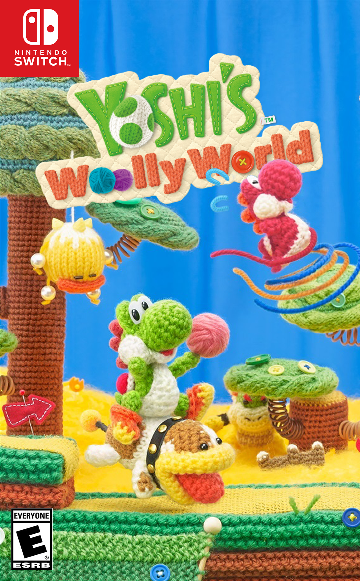 Yoshi Woolly World 4s renewrad