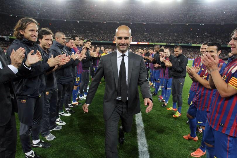 10 years ago today, Pep Guardiola was presented as the Barça manager