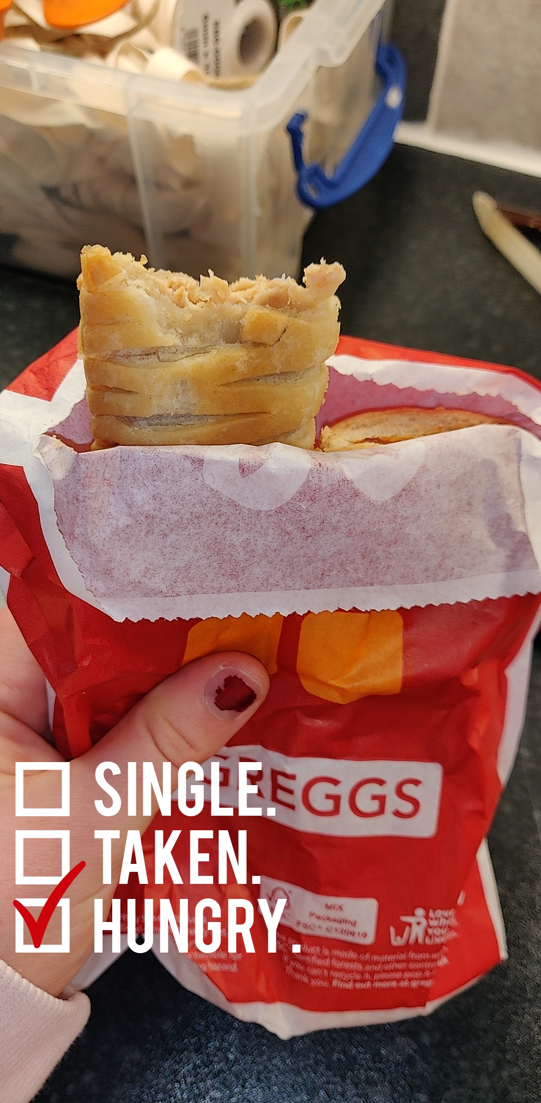 I can confirm that the new Gregg's vegan sausage rolls are absolutely