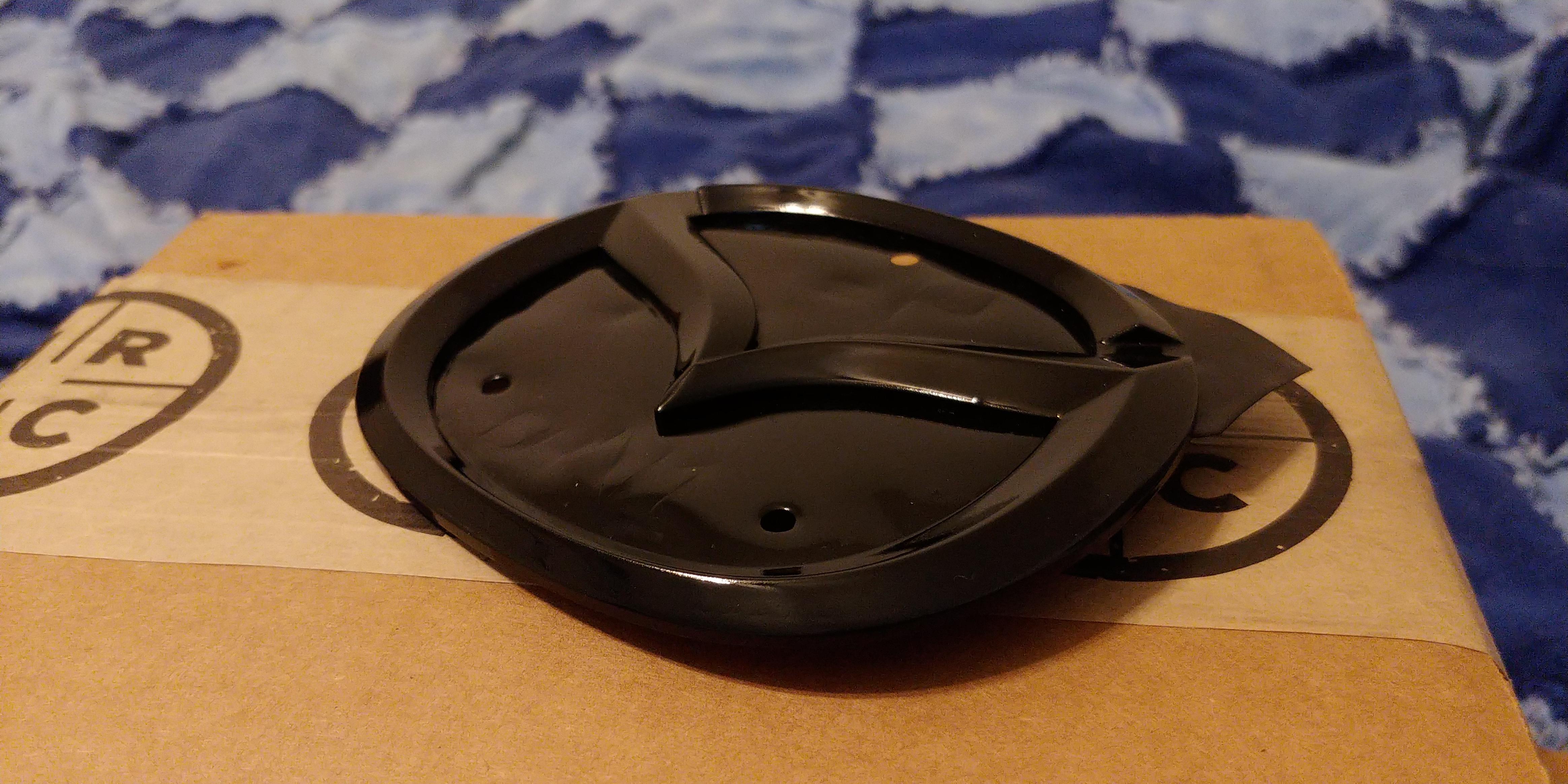 Im proud of this replacement emblem spray paint job. Complete with UV