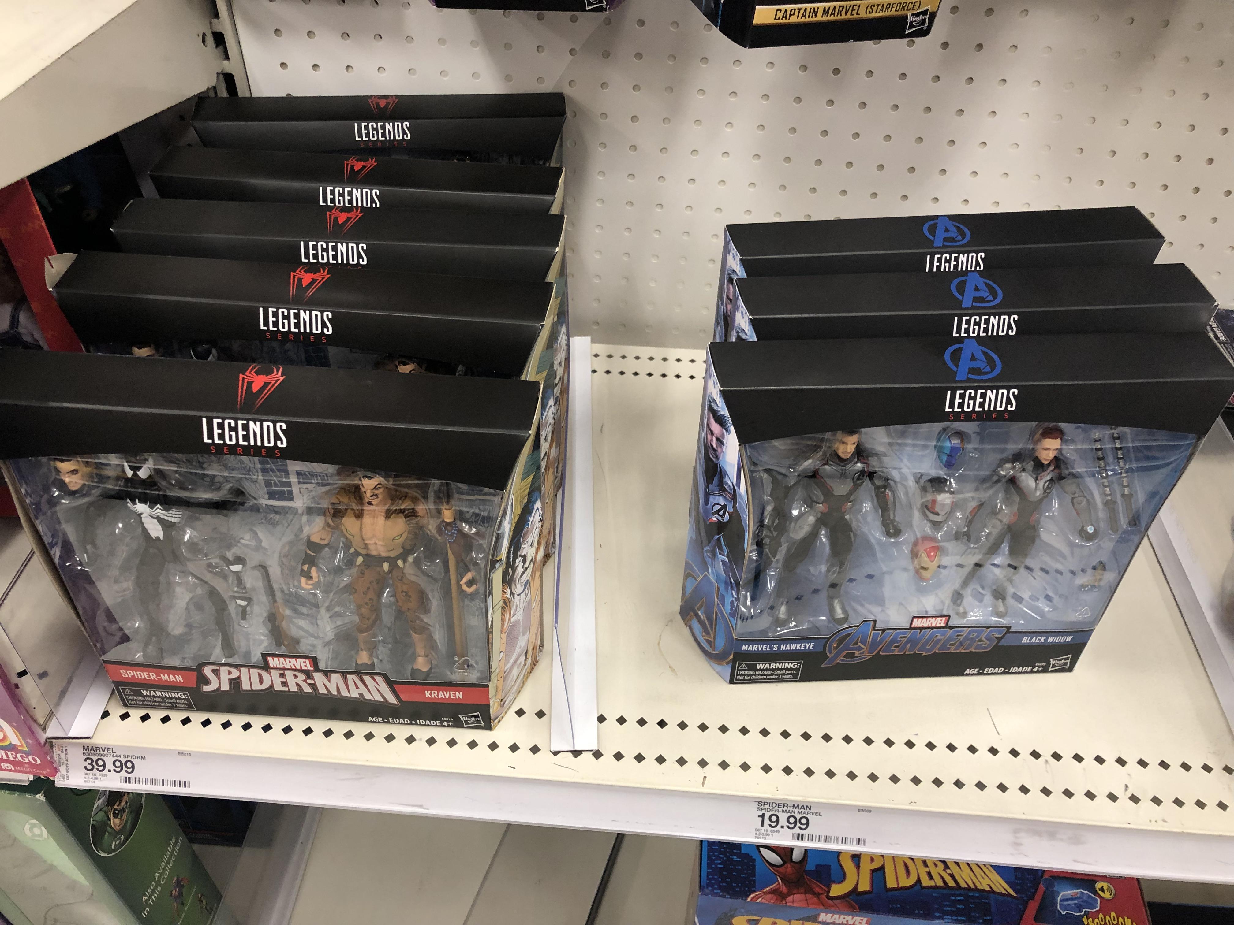 Target in Van Nuys CA (Los Angeles area) if anyone is looking for these sets r/MarvelLegends