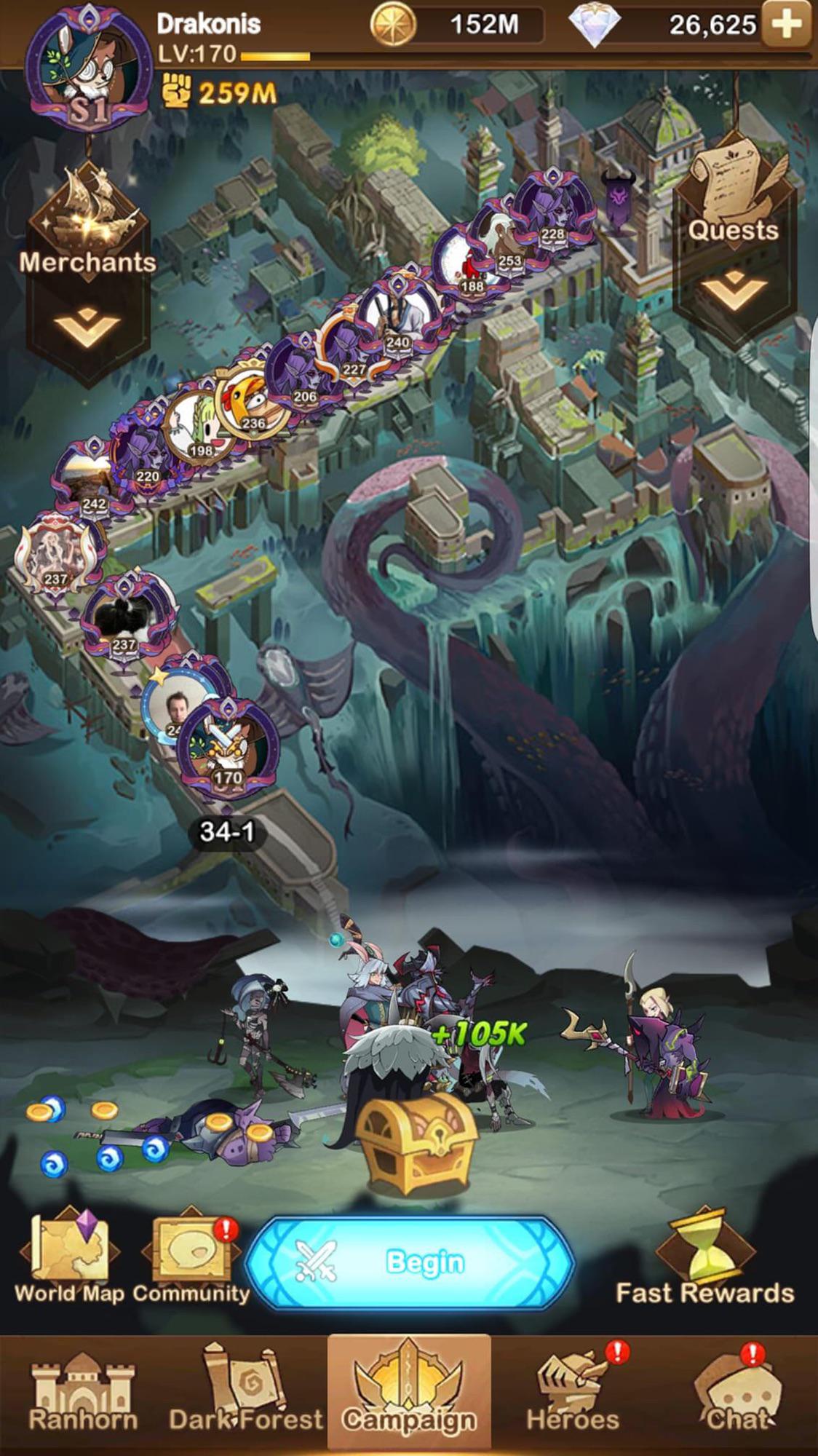 The Great Wall afkarena