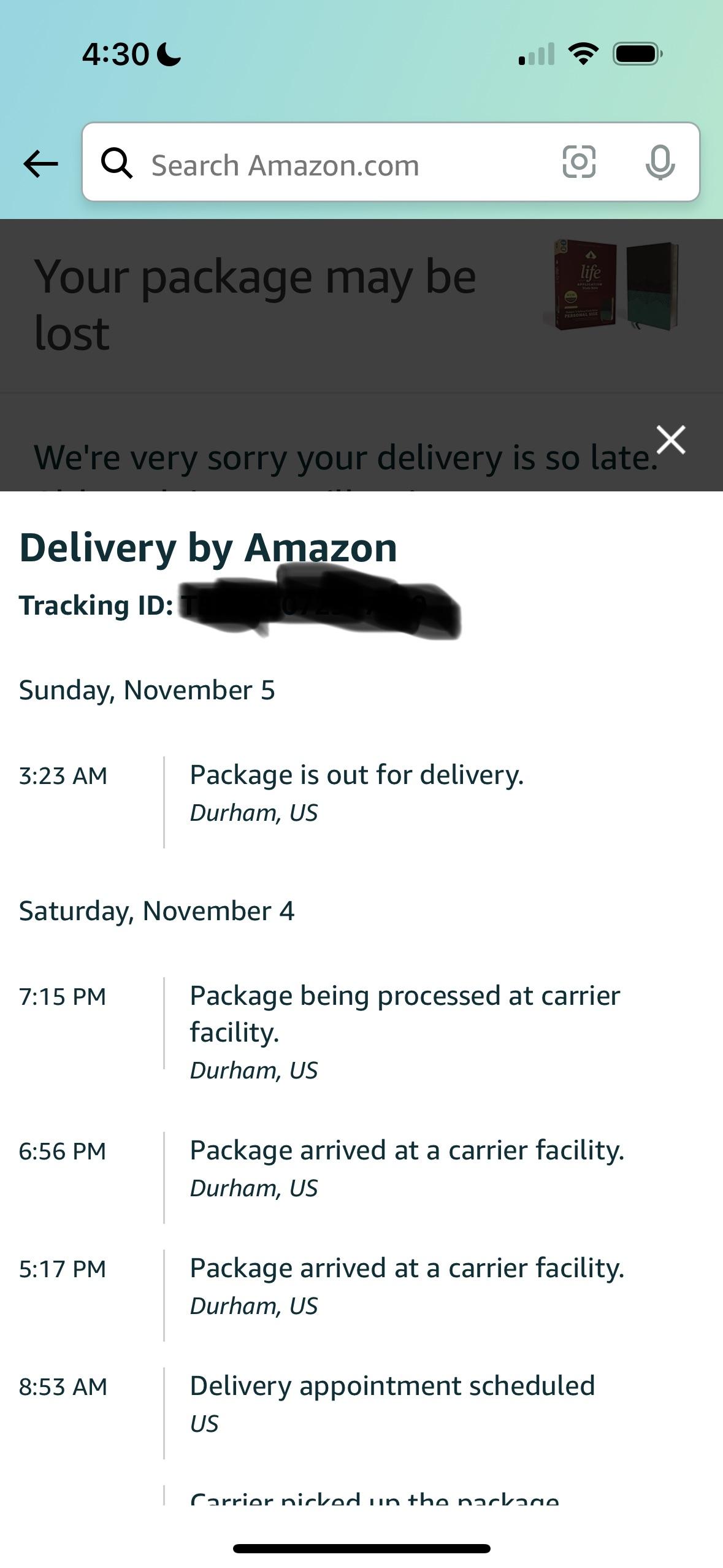 Package is out for delivery but says it may be lost? r/amazonprime