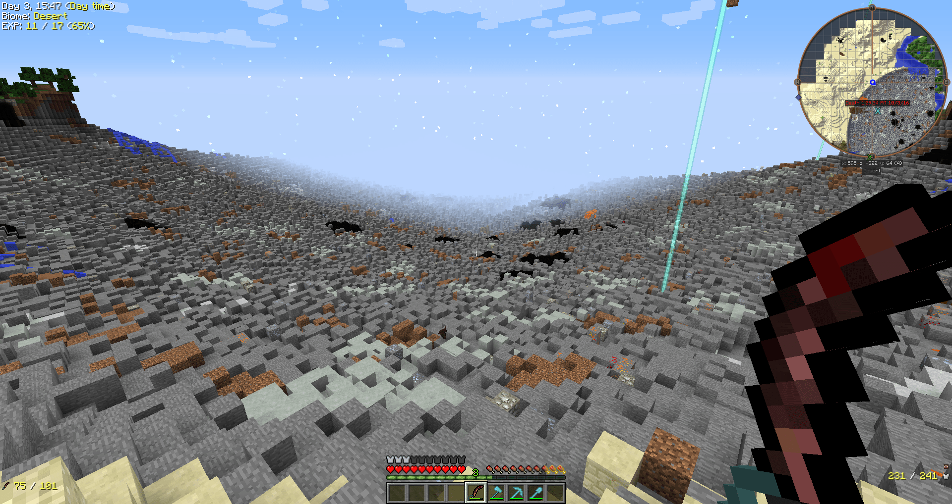 So, I decided to use a chance cube in my base feedthebeast