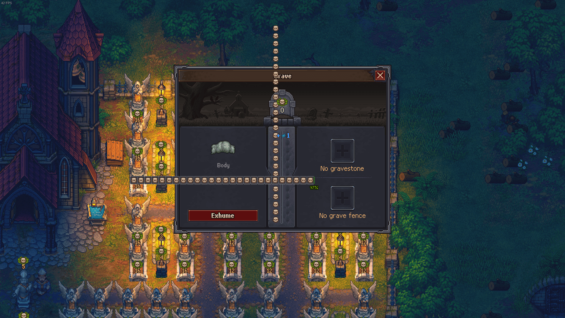 Maximum SKULLOVERDRIVE r/GraveyardKeeper