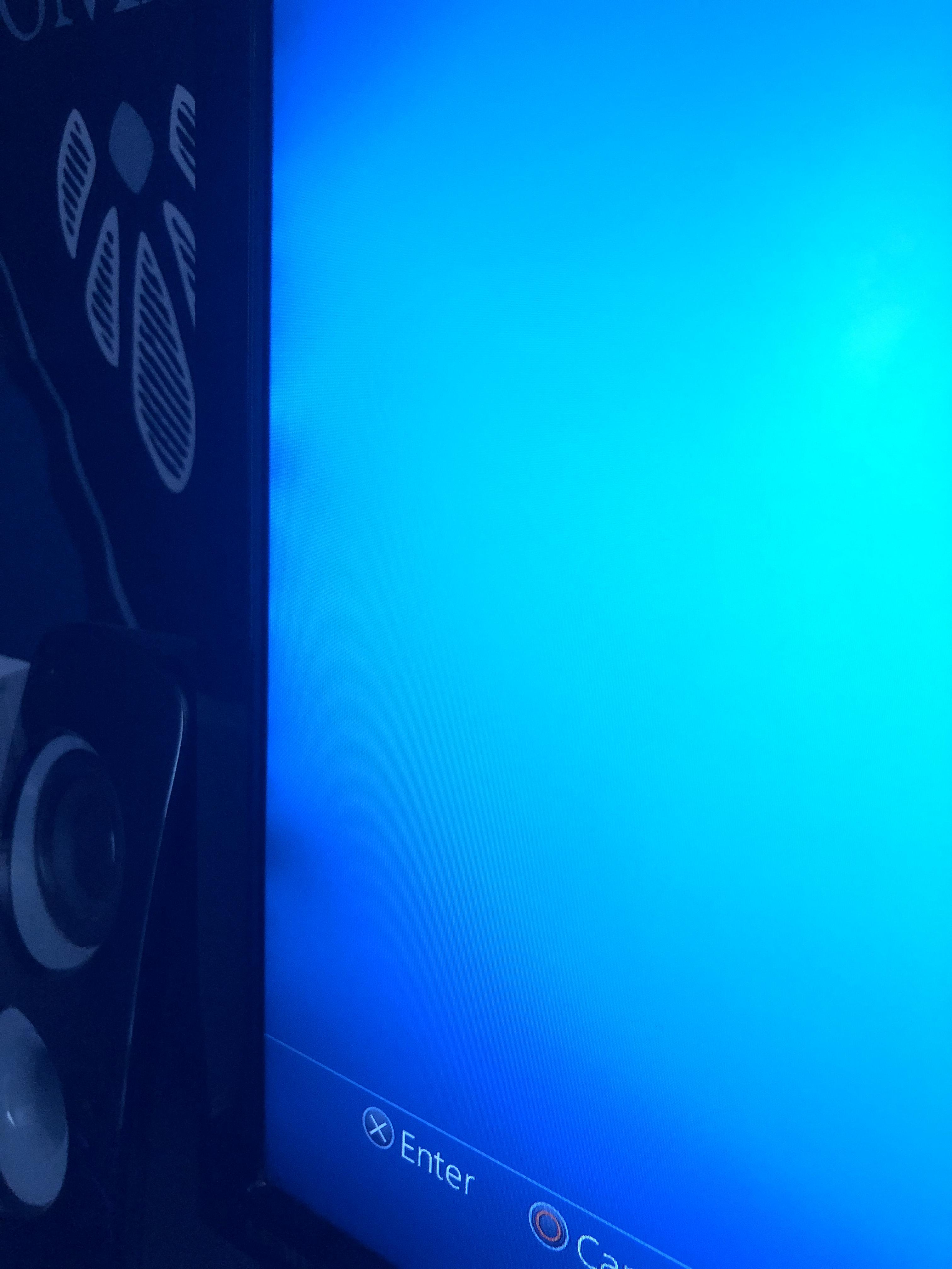 Got this strange black spots on my monitor, it’s a little tough to see