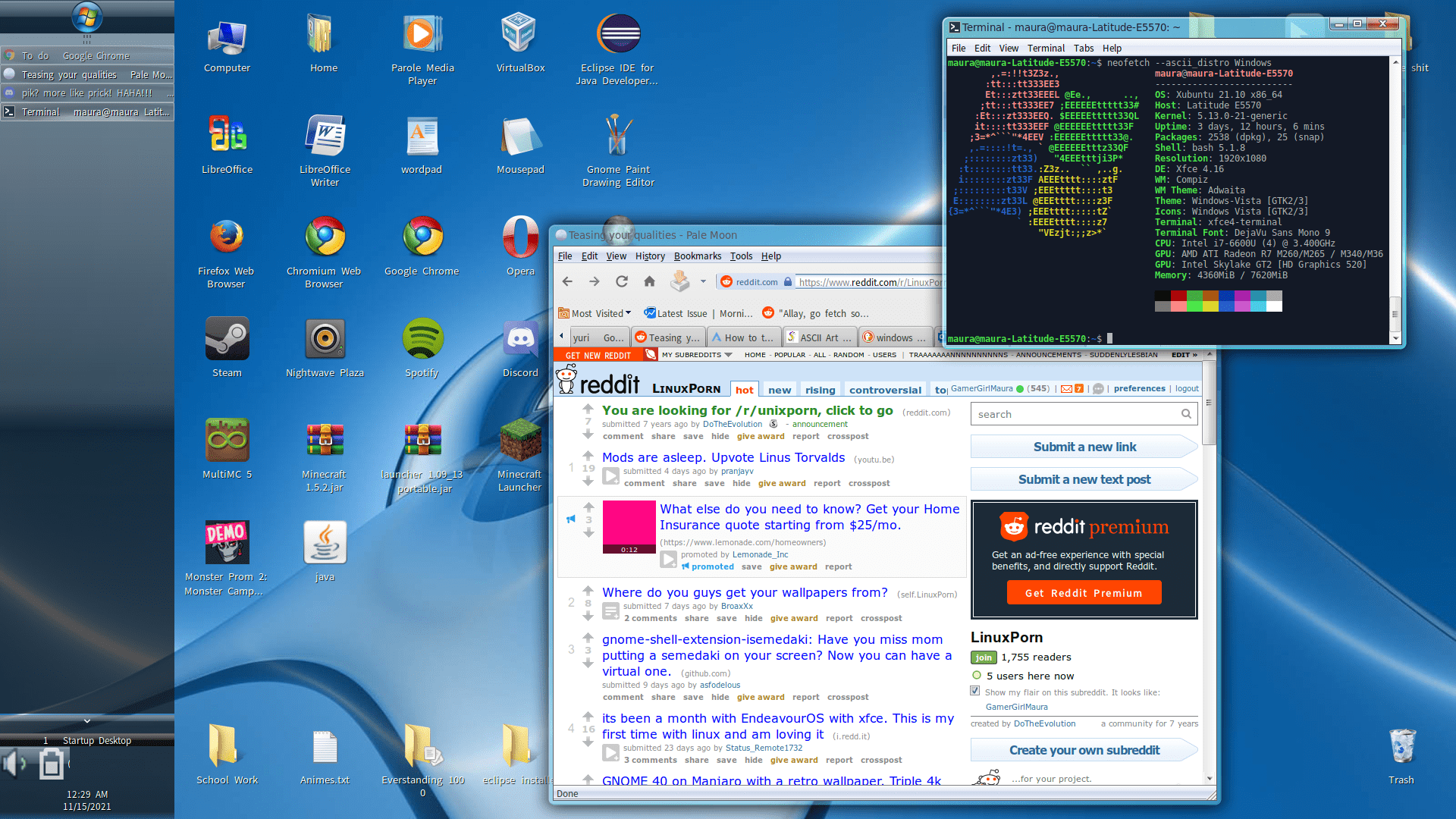 Windows Vista Ultimate Desktop