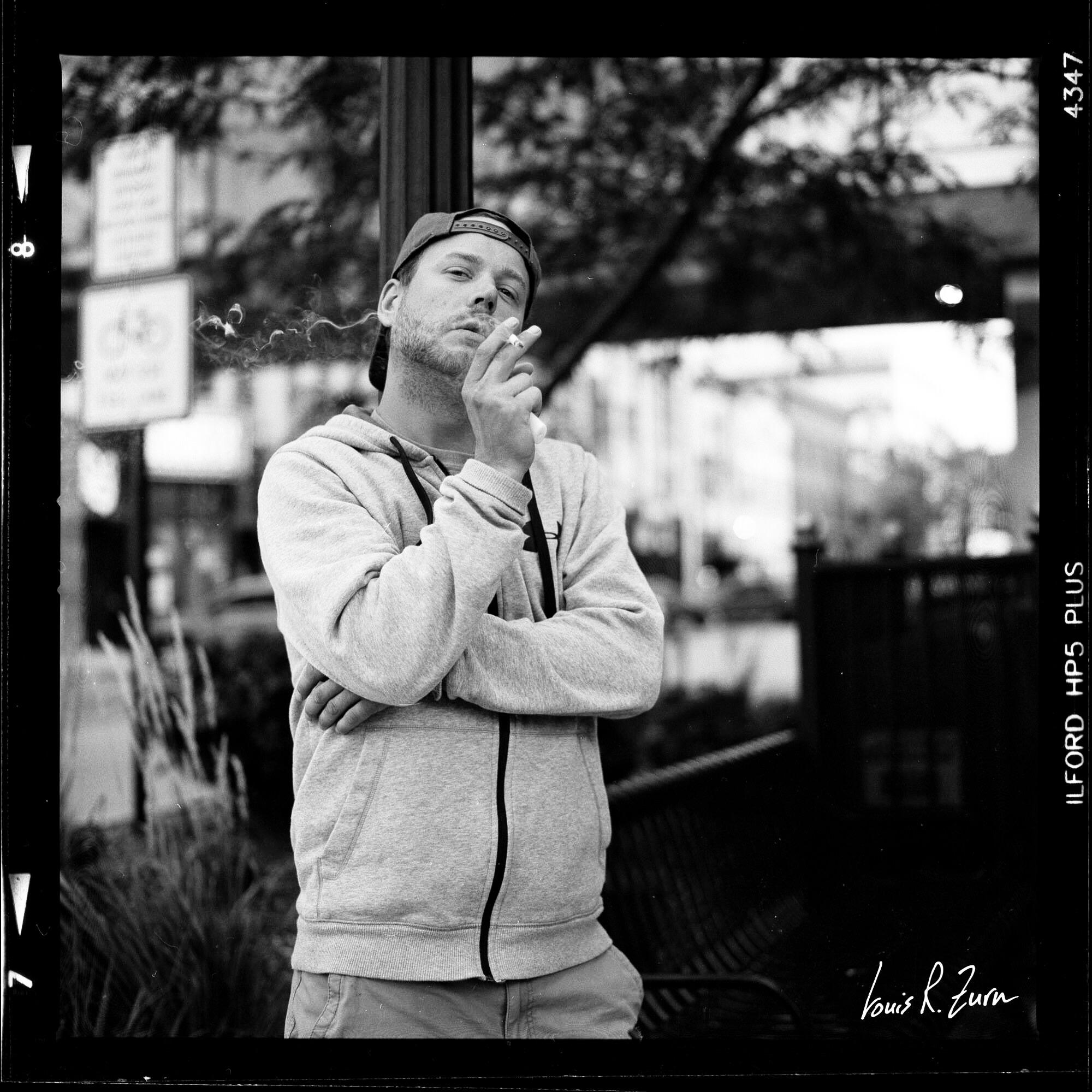 I don't remember his name but he stopped me and asked if I could take