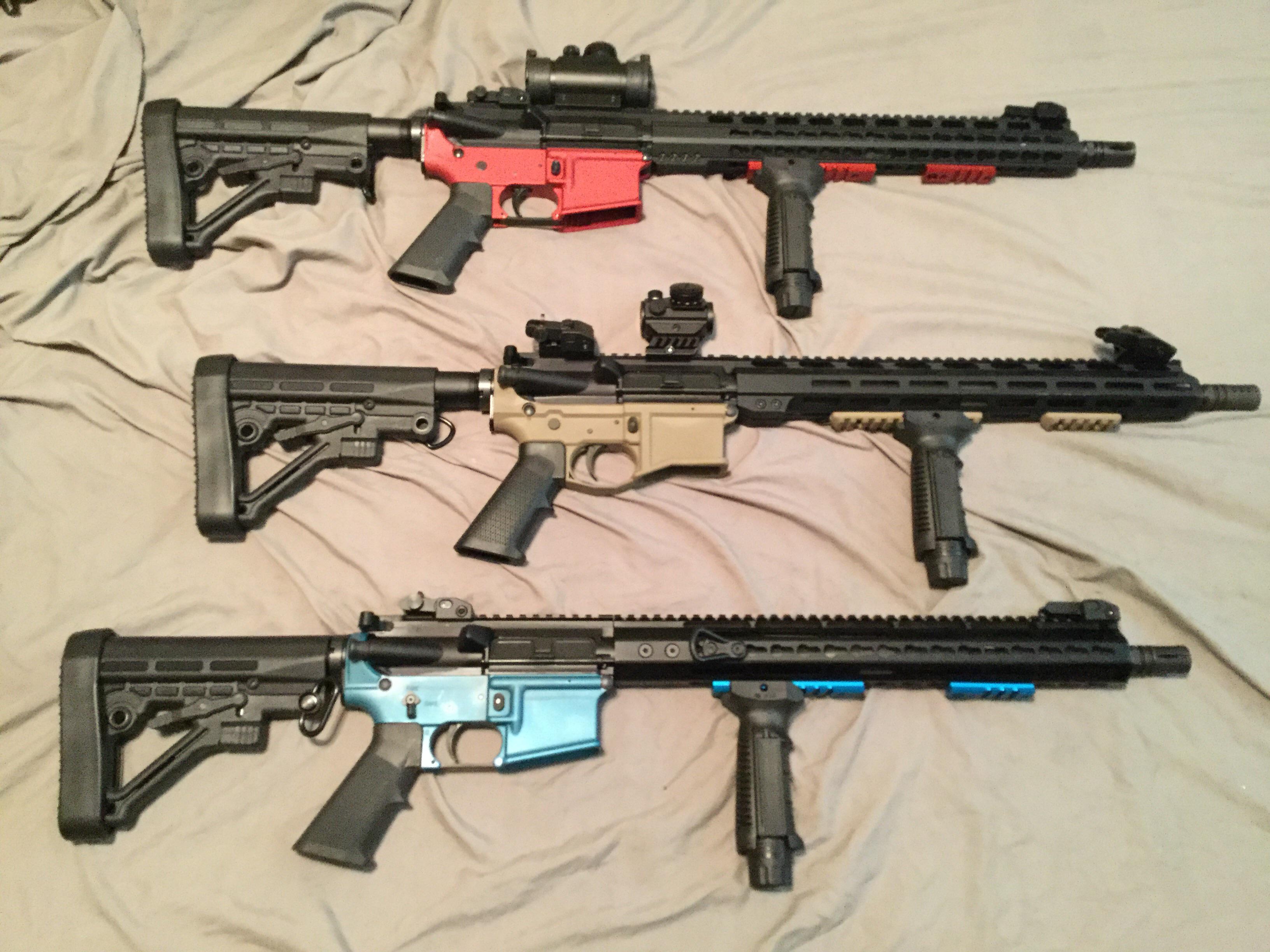3 X 80 Lowers r/ar15build