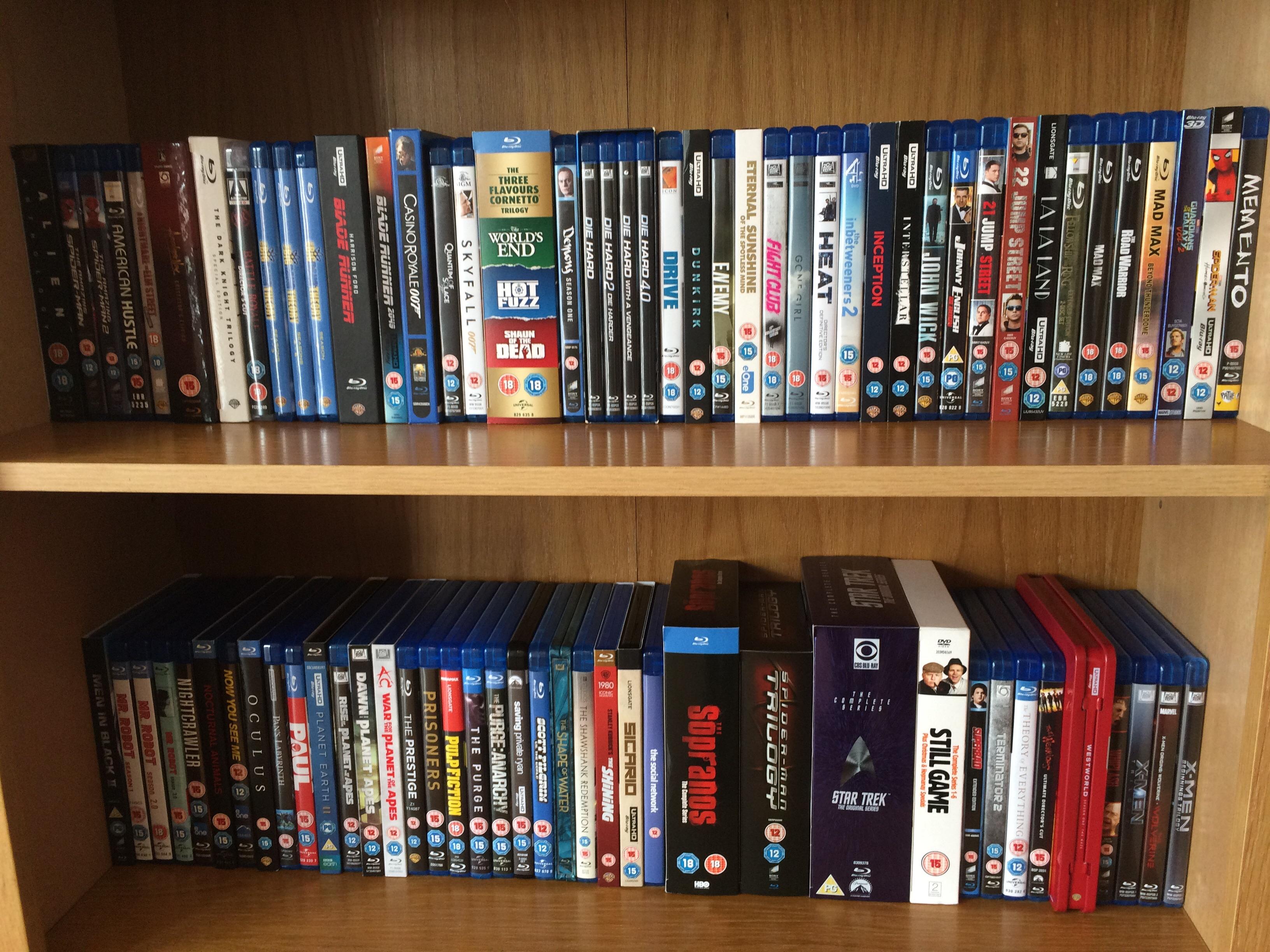 My small BluRay & 4K collection r/dvdcollection