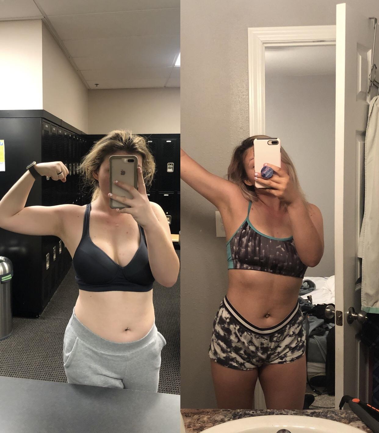 Is the self tan tricking me, or am I finally starting to see results in