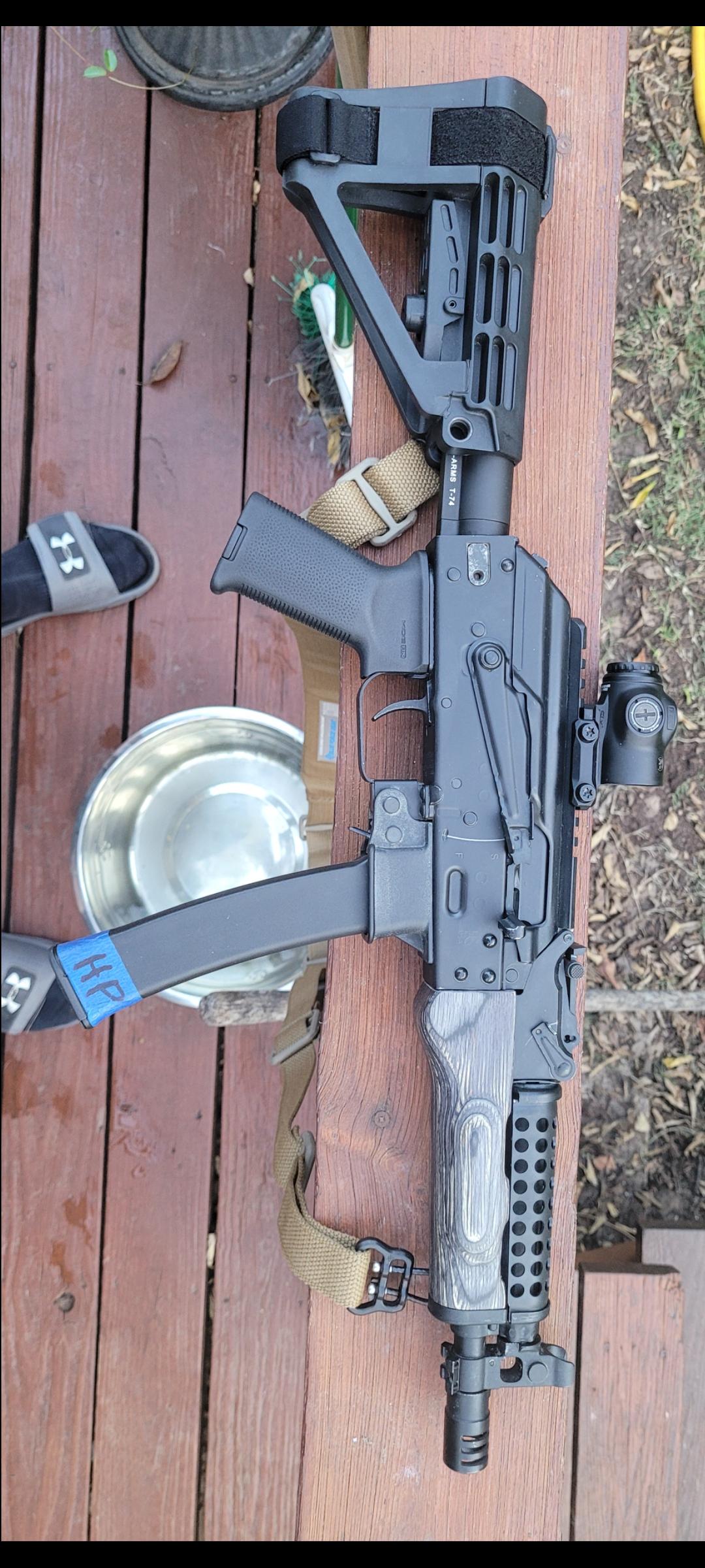 KUSA KP9 with a little wood n cheese! r/ak47