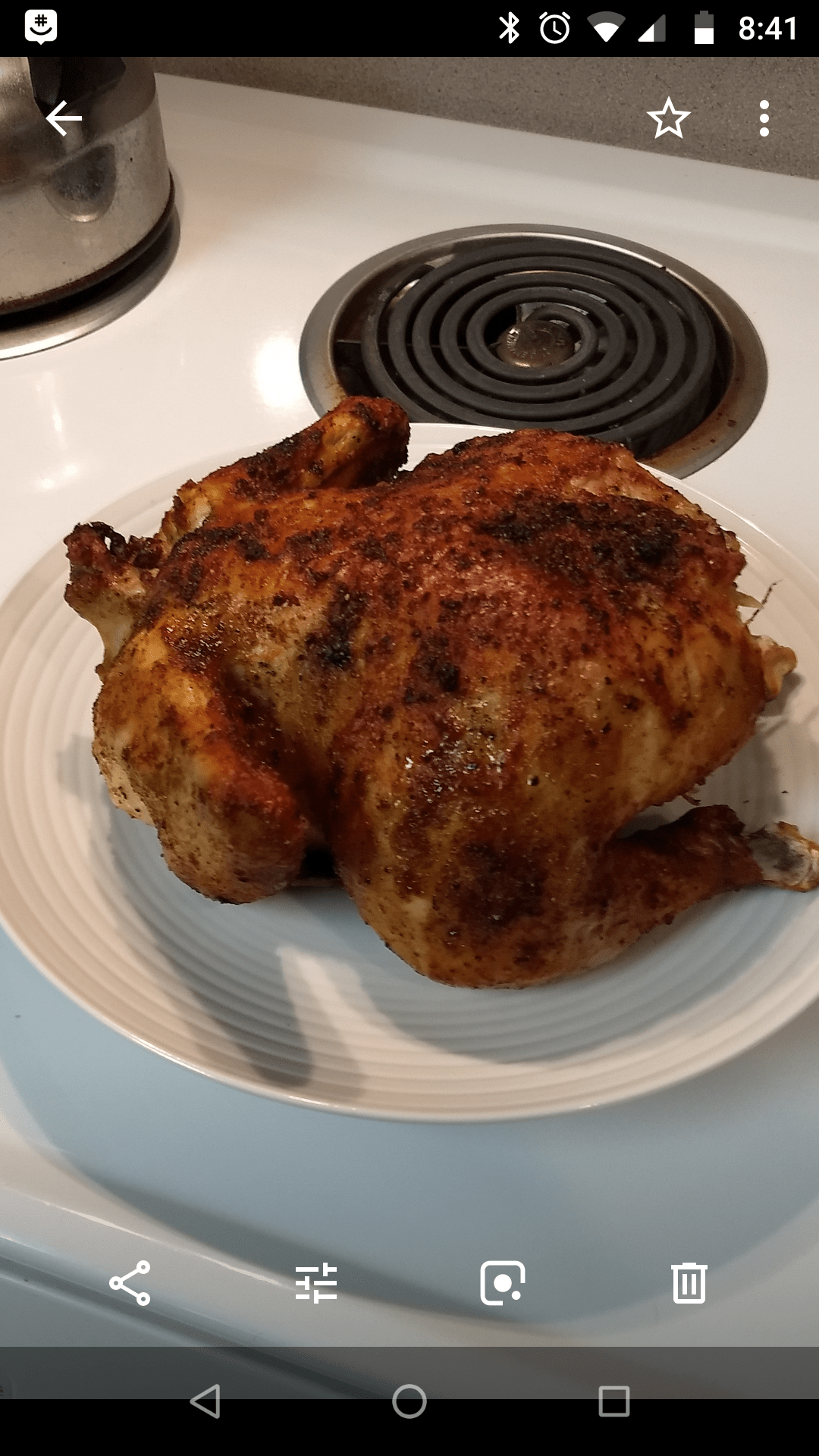 Brined and air fried, wow! r/airfryer