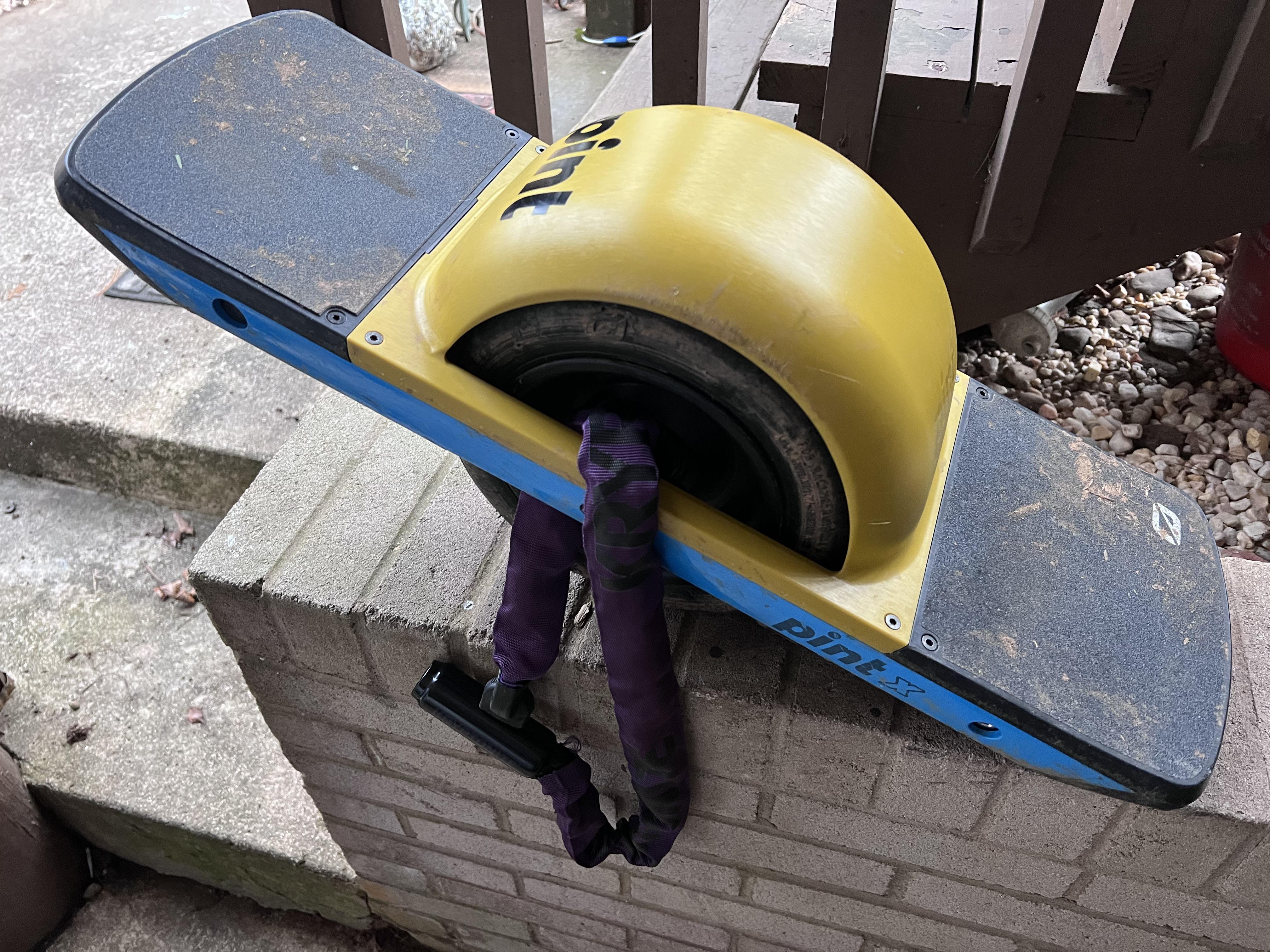 Finally found a decent lock for the Onewheel! r/onewheel