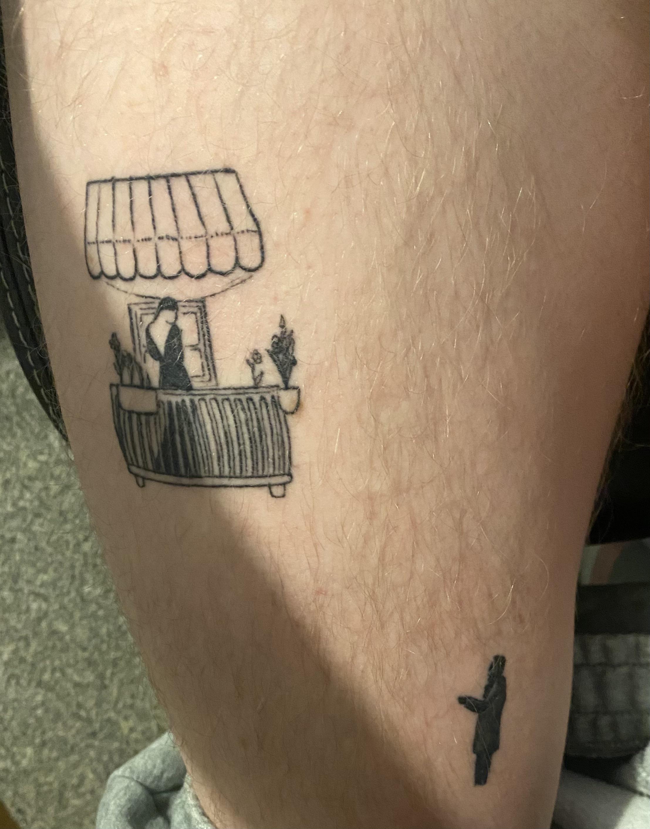 Love story tattoo, featuring folklore inspired plants 💡 r/TaylorSwift