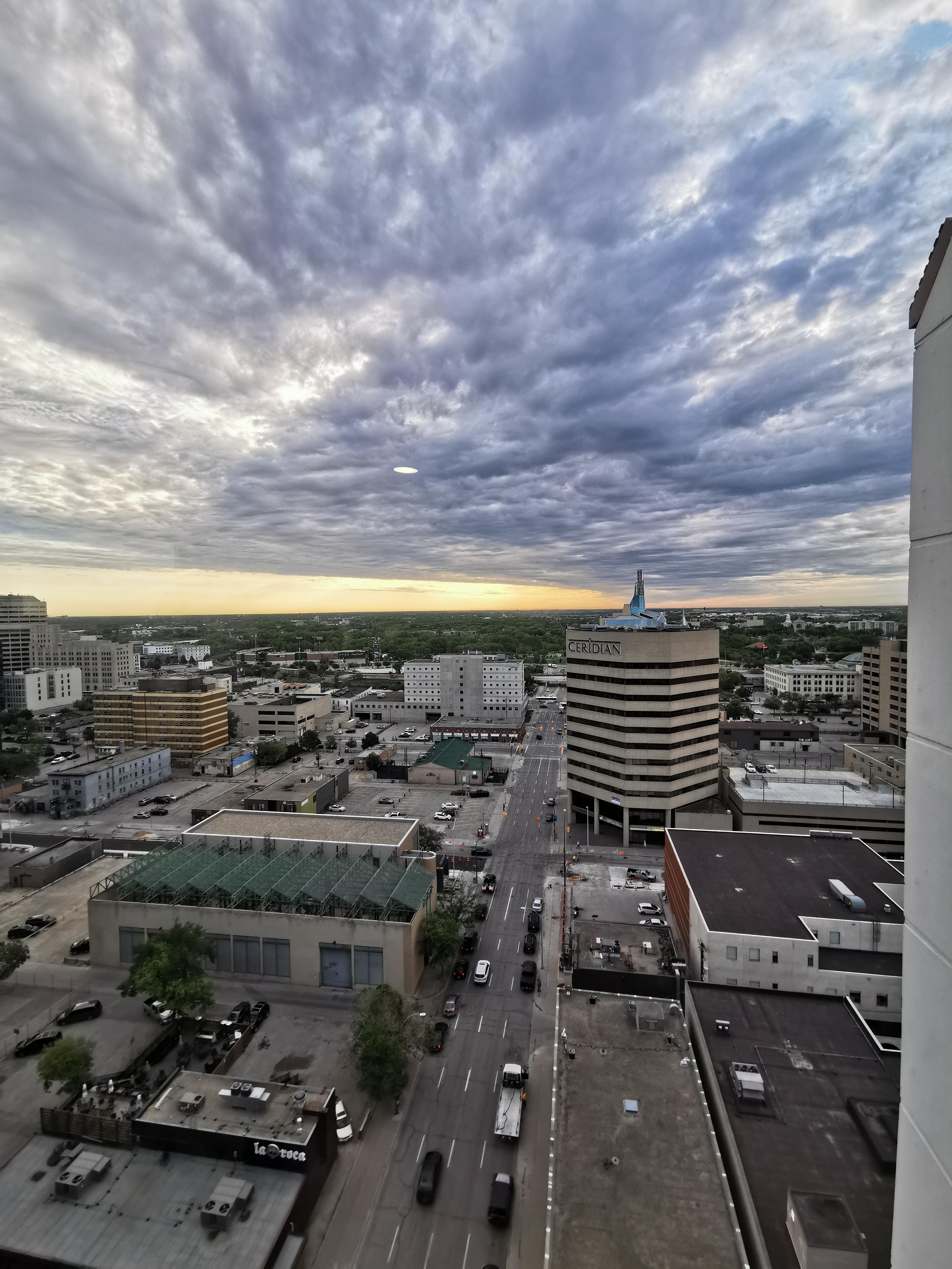 My view this morning Winnipeg