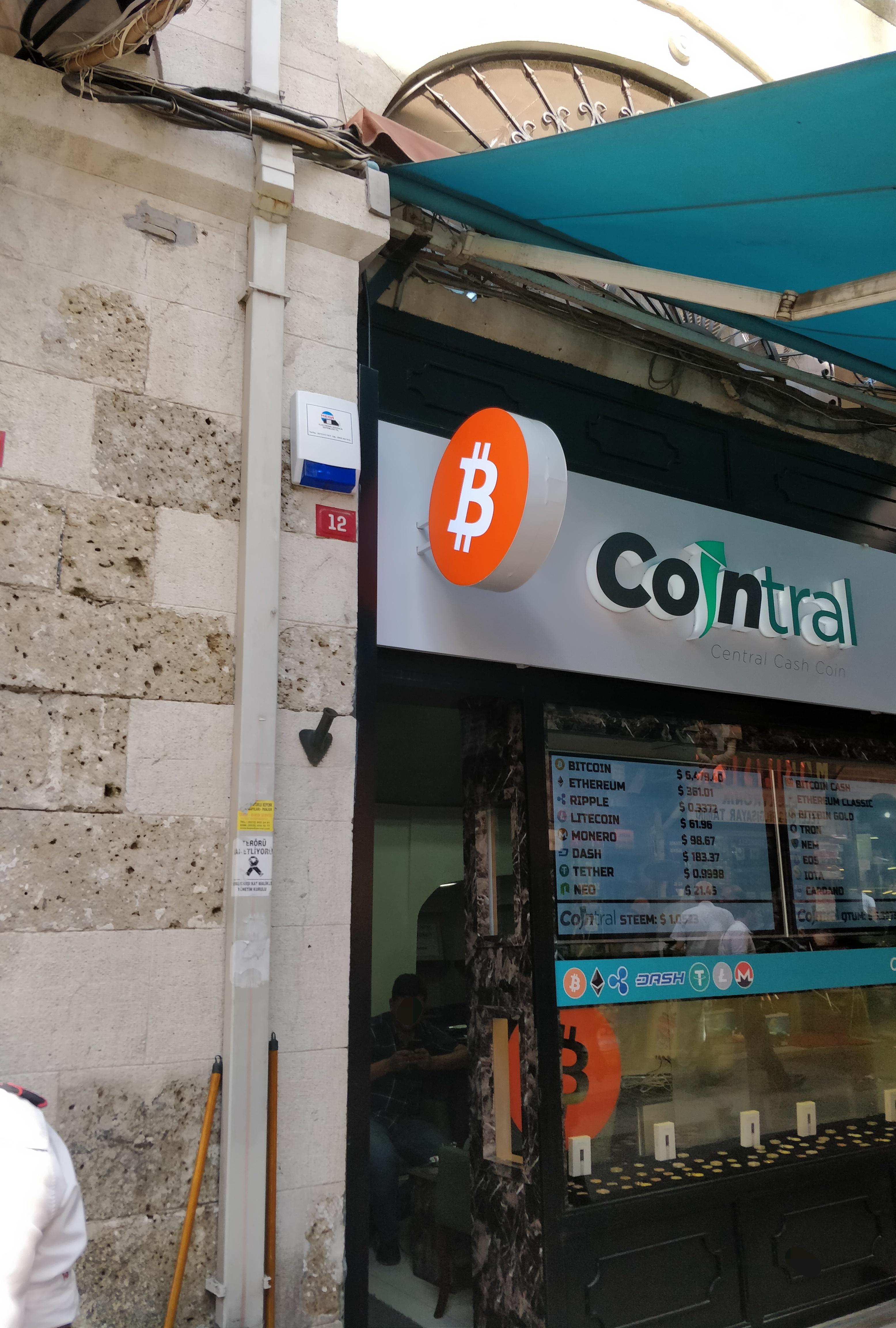 Nice crypto store in Istanbul Bitcoin